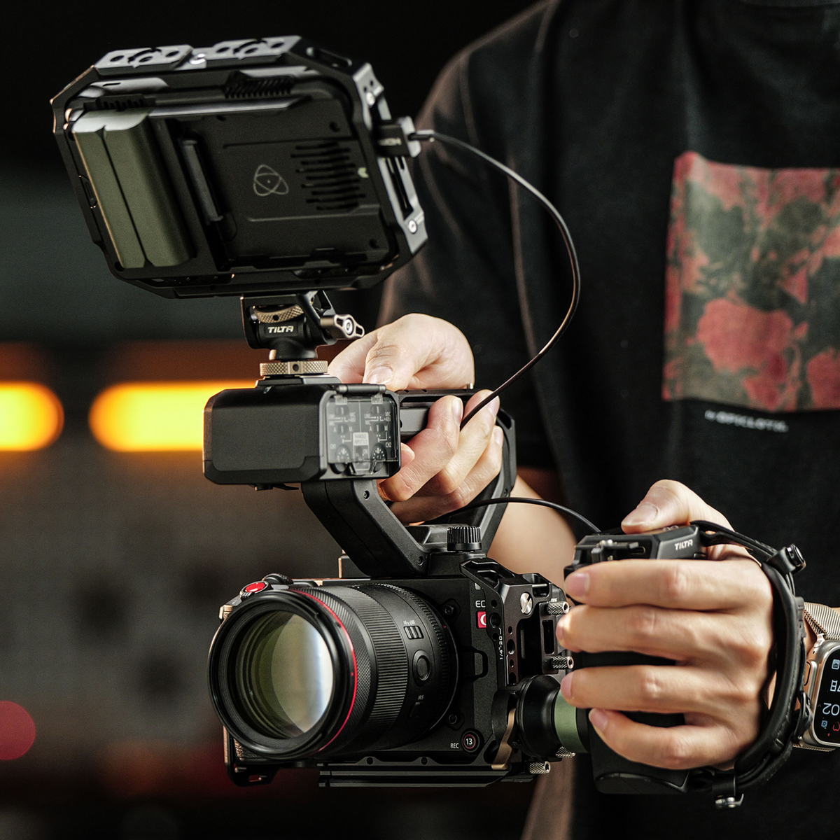 Camera Cage for Canon C50 Pro Kit – Black