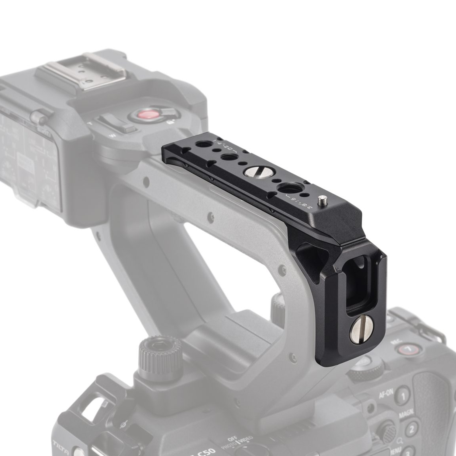 XLR-Verlängerungshalterung für Canon C50 – Schwarz