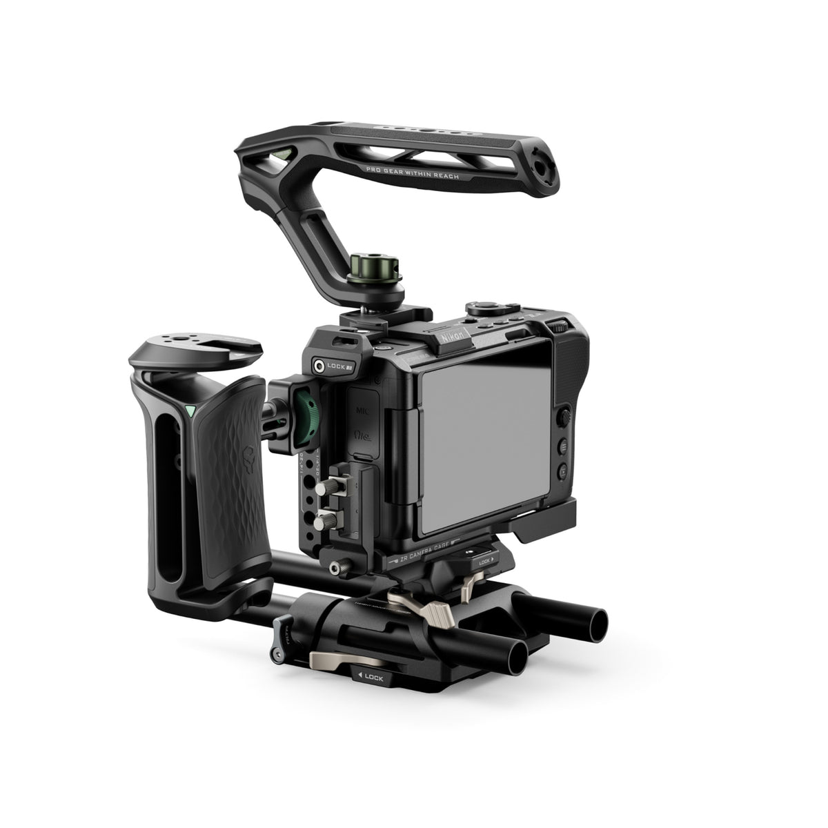 Jaula para Cámara para Kit Pro Nikon ZR – Negro
