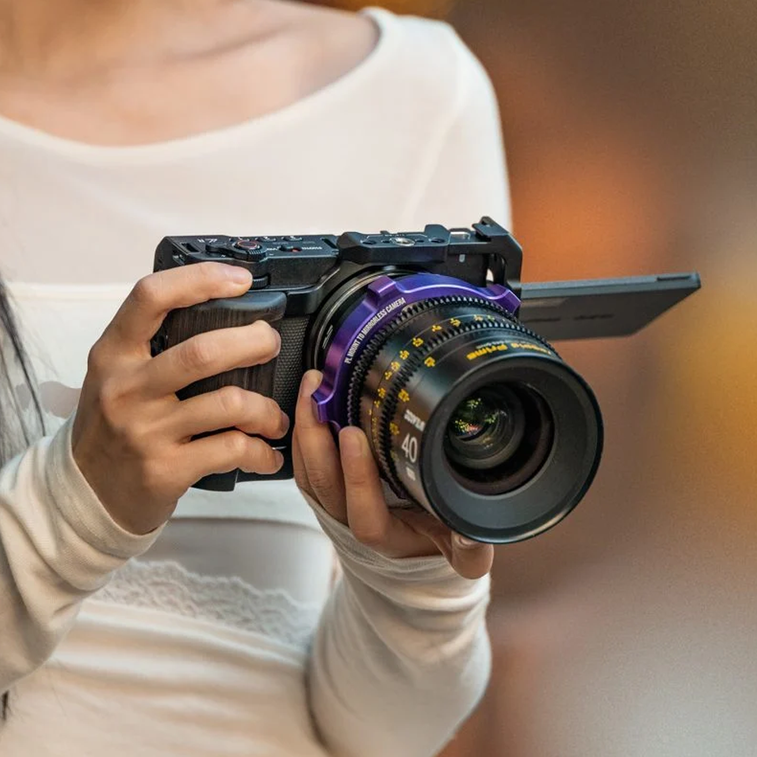 Jaula Completa para Cámara Nikon ZR – Negro