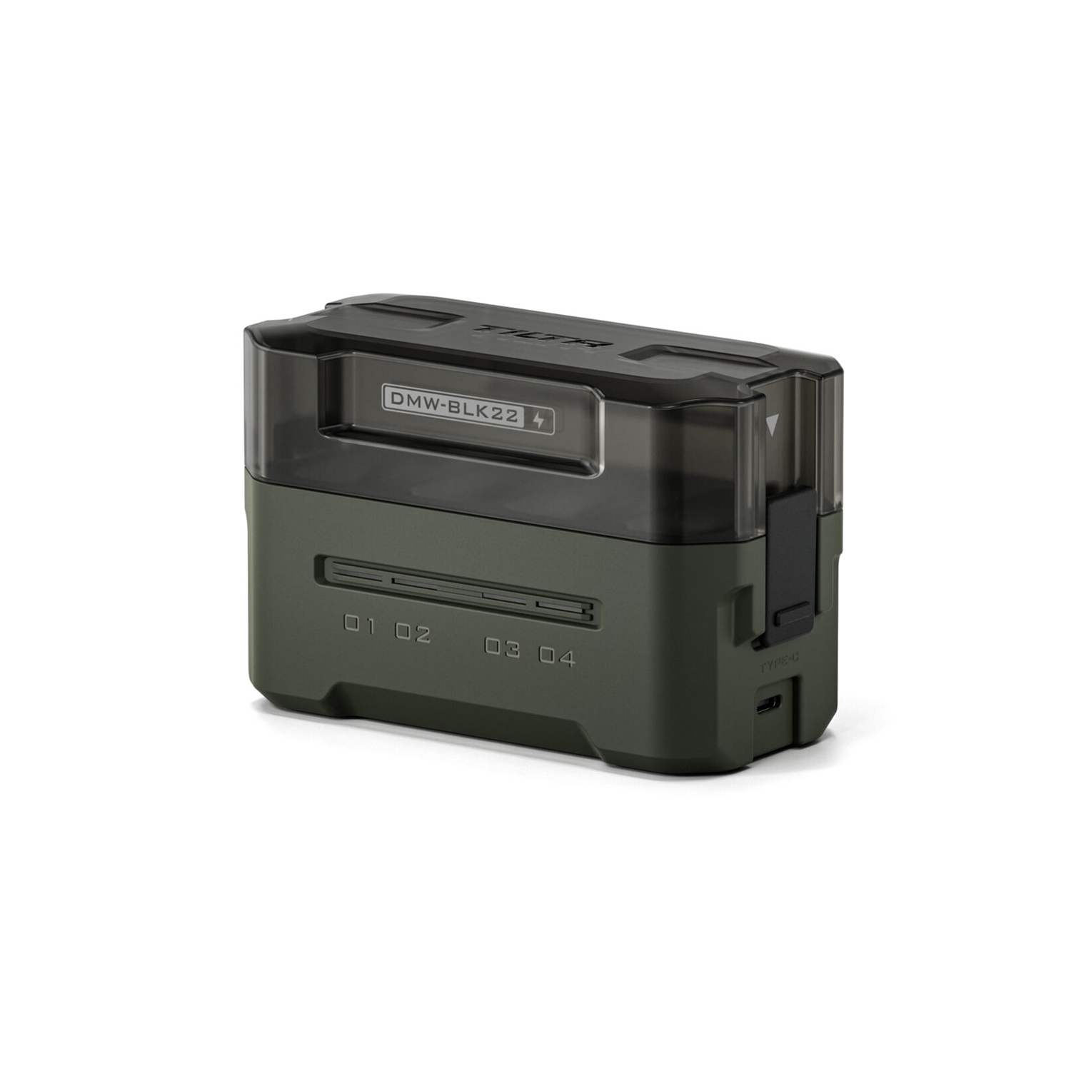 Tilta Portable Charging Station for Panasonic DMW-BLK22 Battery (4 Channel) – Green