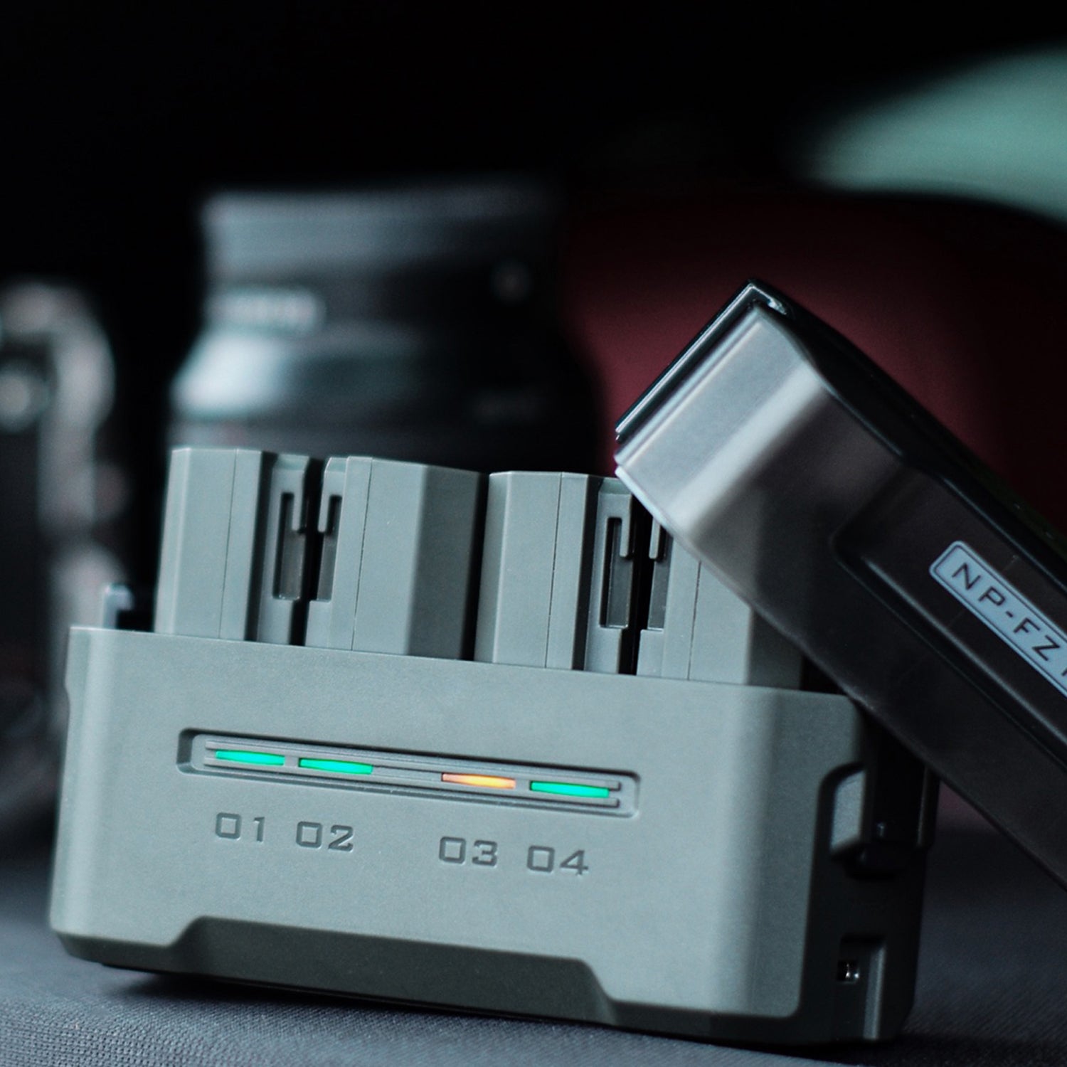 Tilta Portable Charging Station for NP-FZ100 (4 Channel)