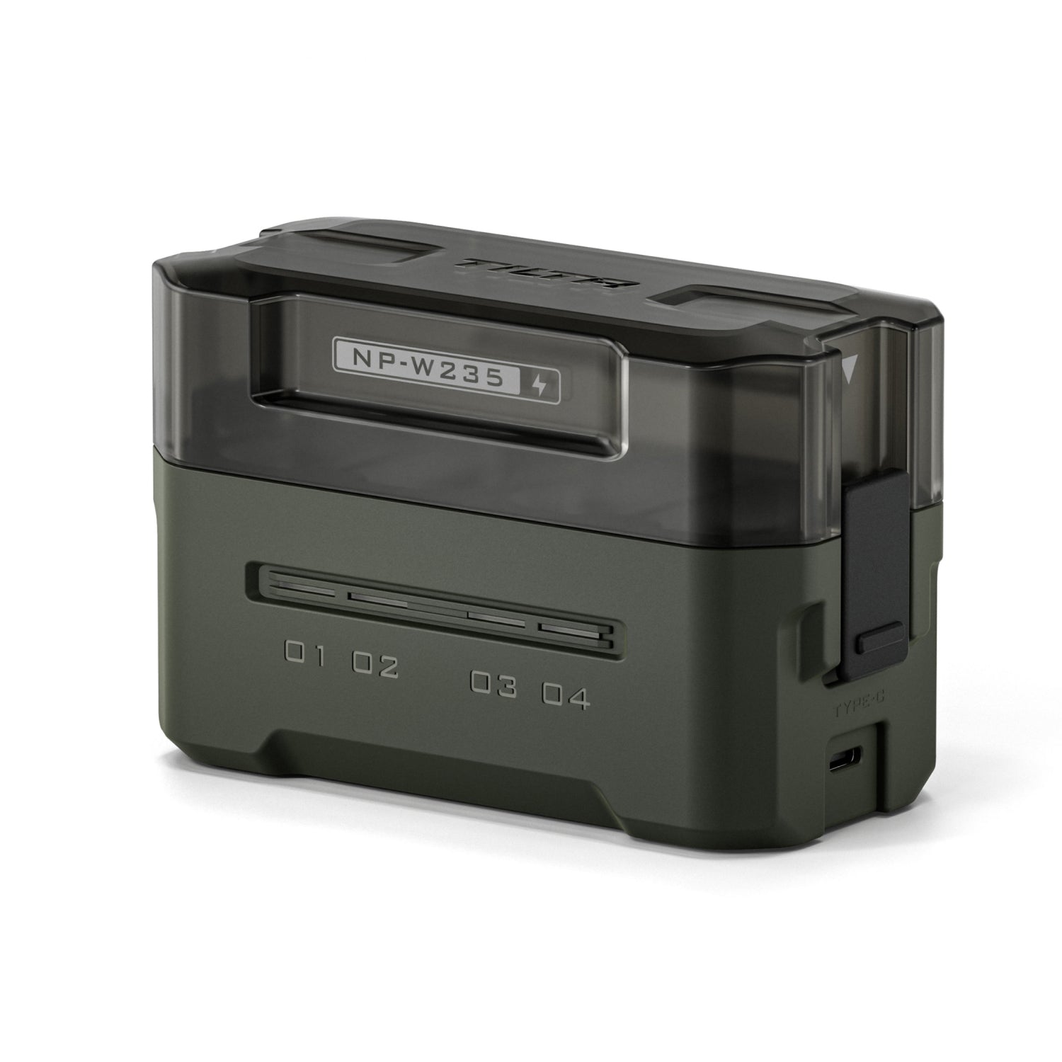 Tilta Portable Charging Station for NP-W235 (4 Channel) – Green