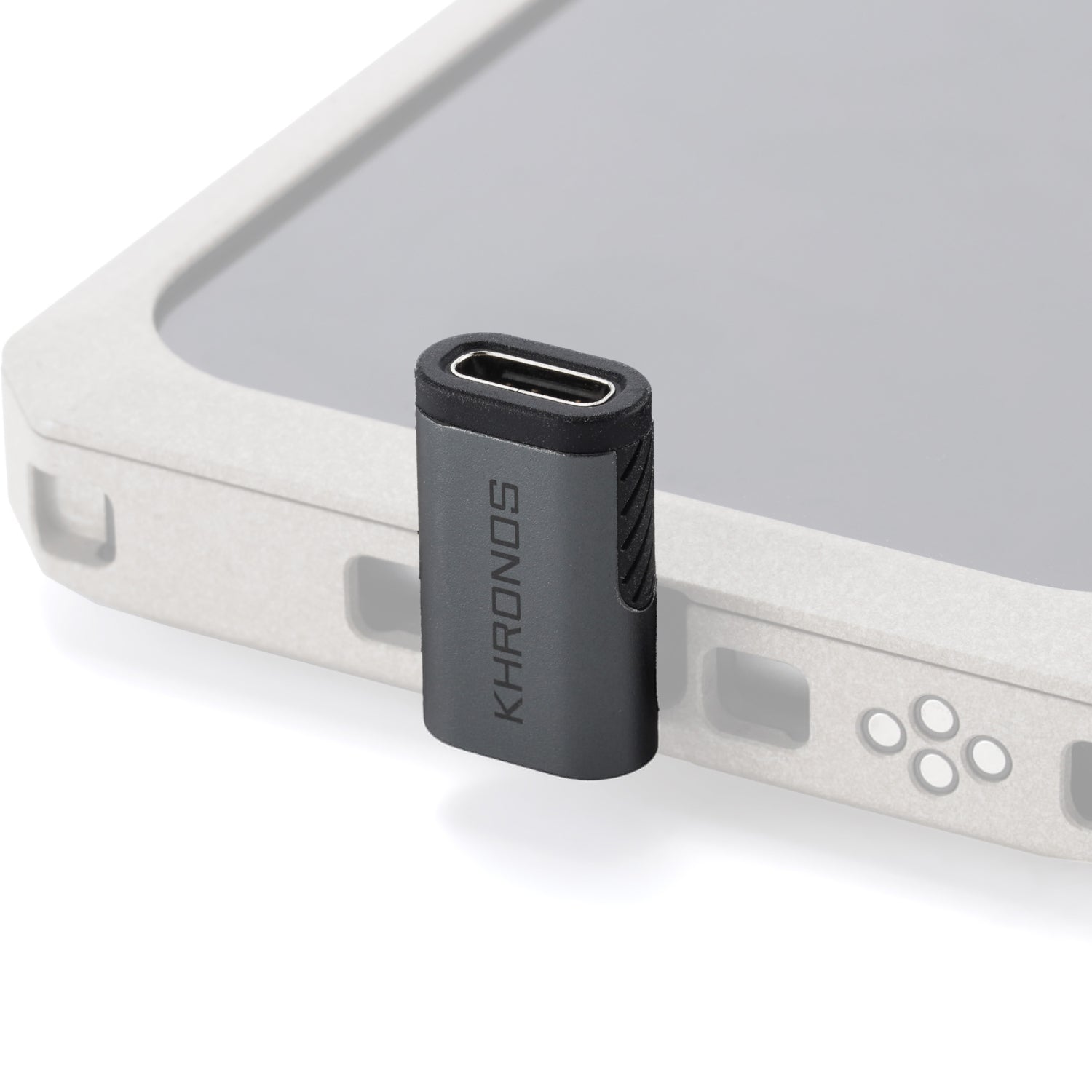 Adaptateur USB-C à 90 degrés Khronos - Gris sidéral