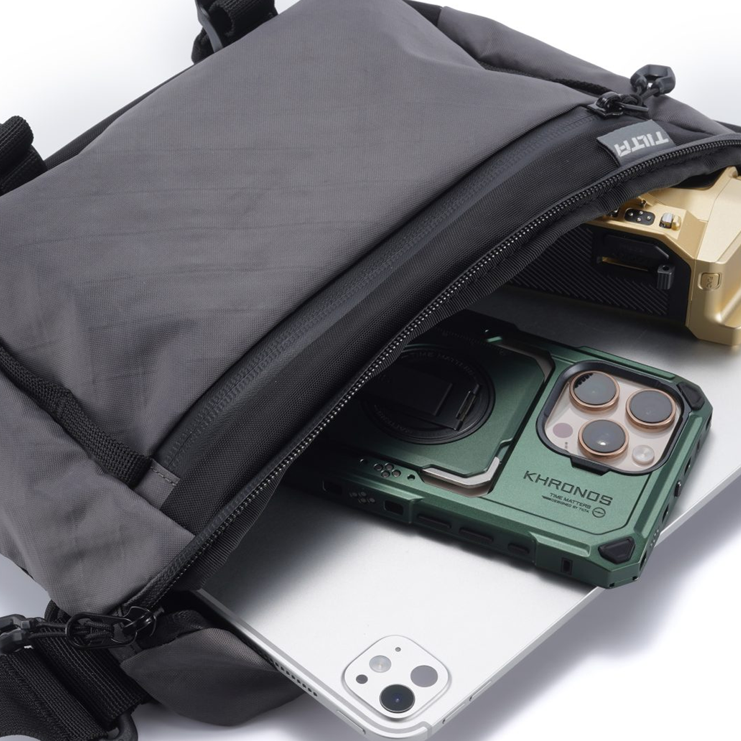 Pochette de transport 5L pour l'écosystème Khronos – Grise