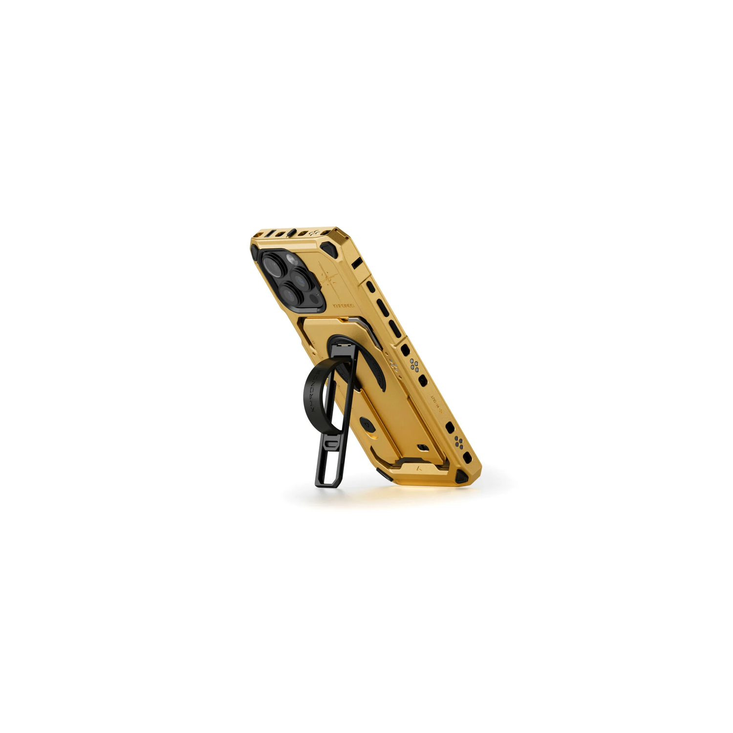 Khronos x On the Roam iPhone 16 Pro/Pro Max Case – Gold