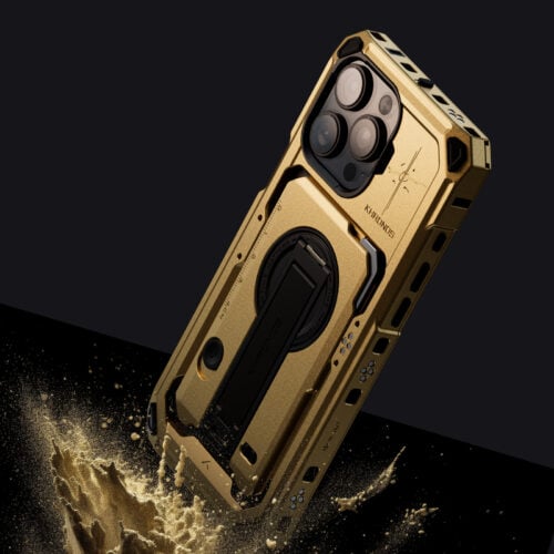 Khronos x On the Roam iPhone 16 Pro/Pro Max Case – Gold