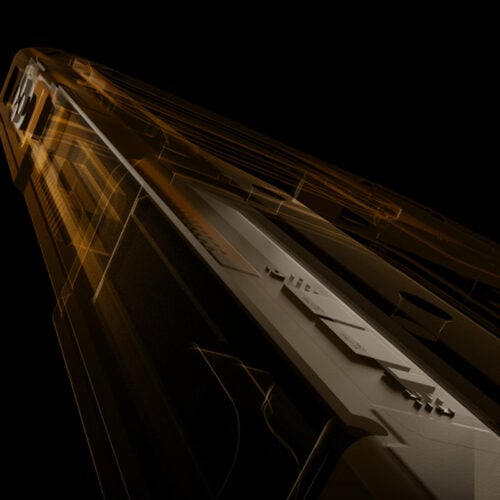 Khronos x On the Roam iPhone 16 Pro/Pro Max Case – Gold