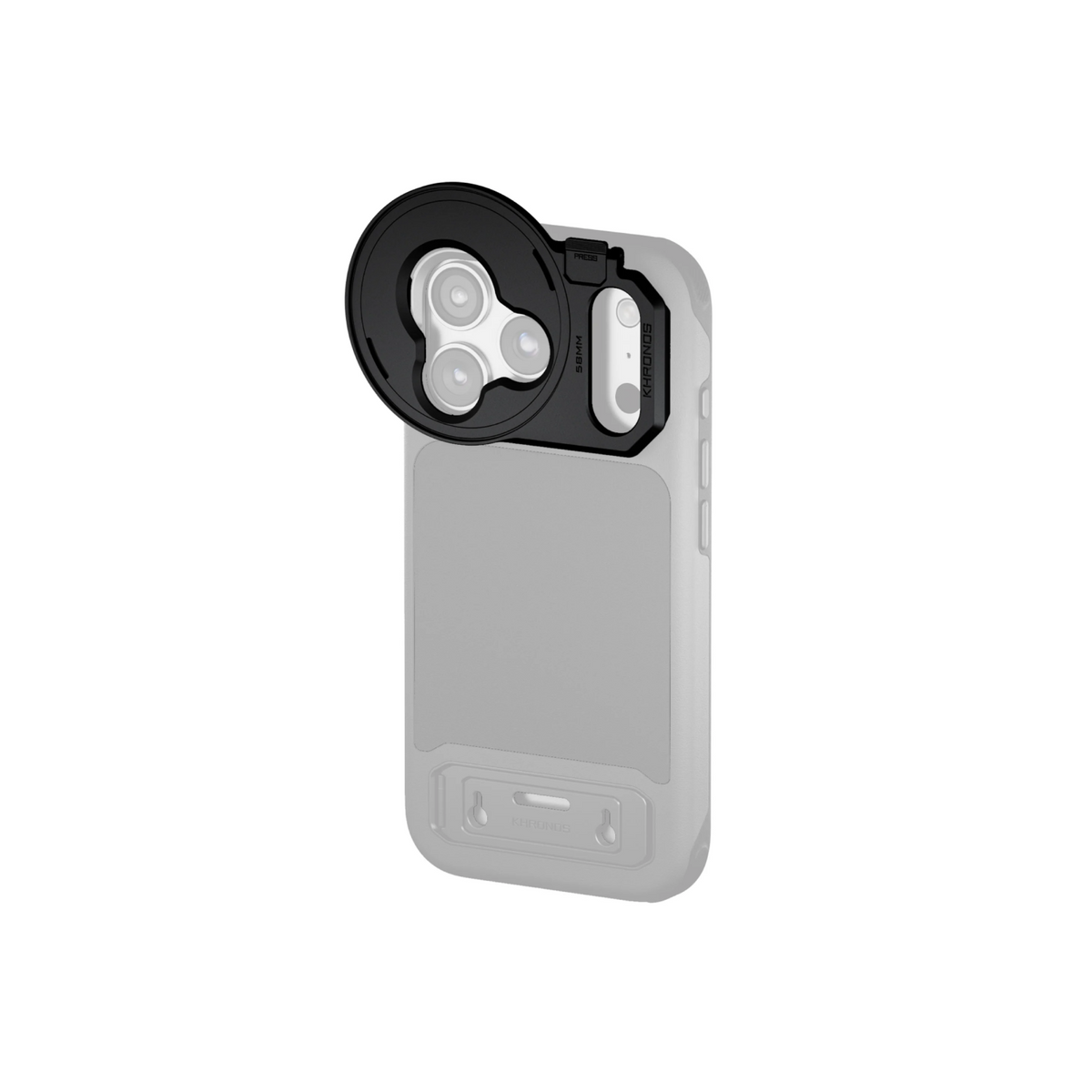 Support de filtre 58 mm Khronos pour iPhone 17 Pro/Pro Max