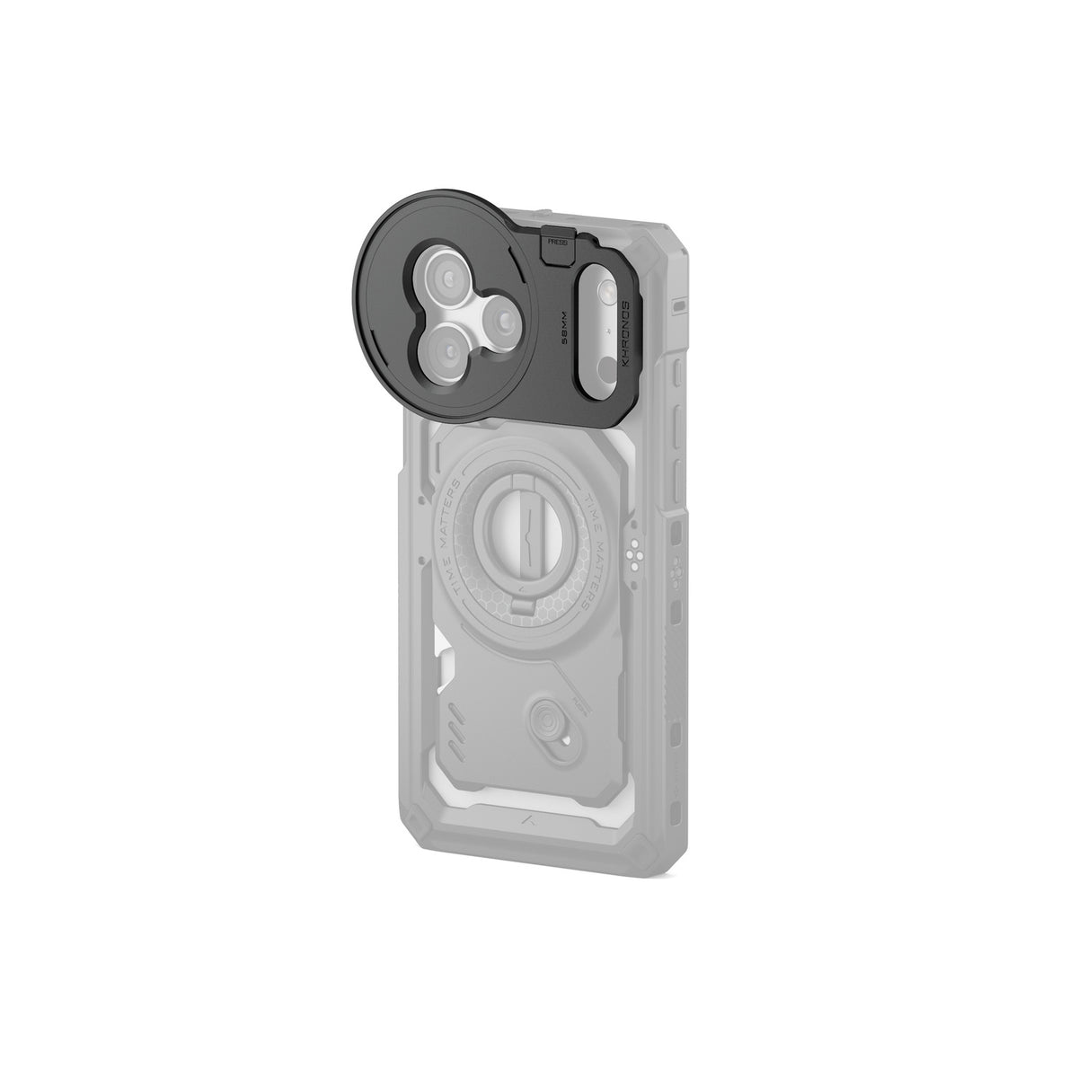58mm Filter Tray — iPhone 18 Pro Max
