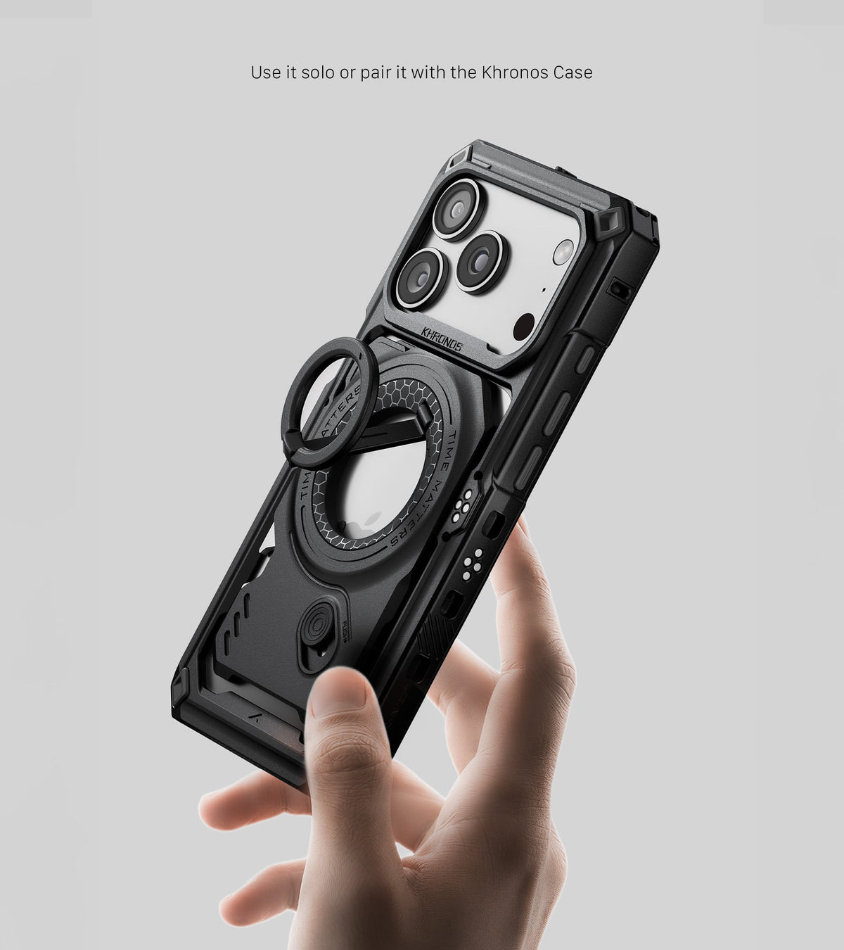Khronos Multi-Functional Magnetic Backplate for iPhone 18 Pro/Pro Max