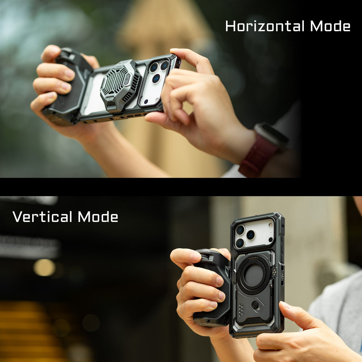 Effortless Horizontal & Vertical Shooting