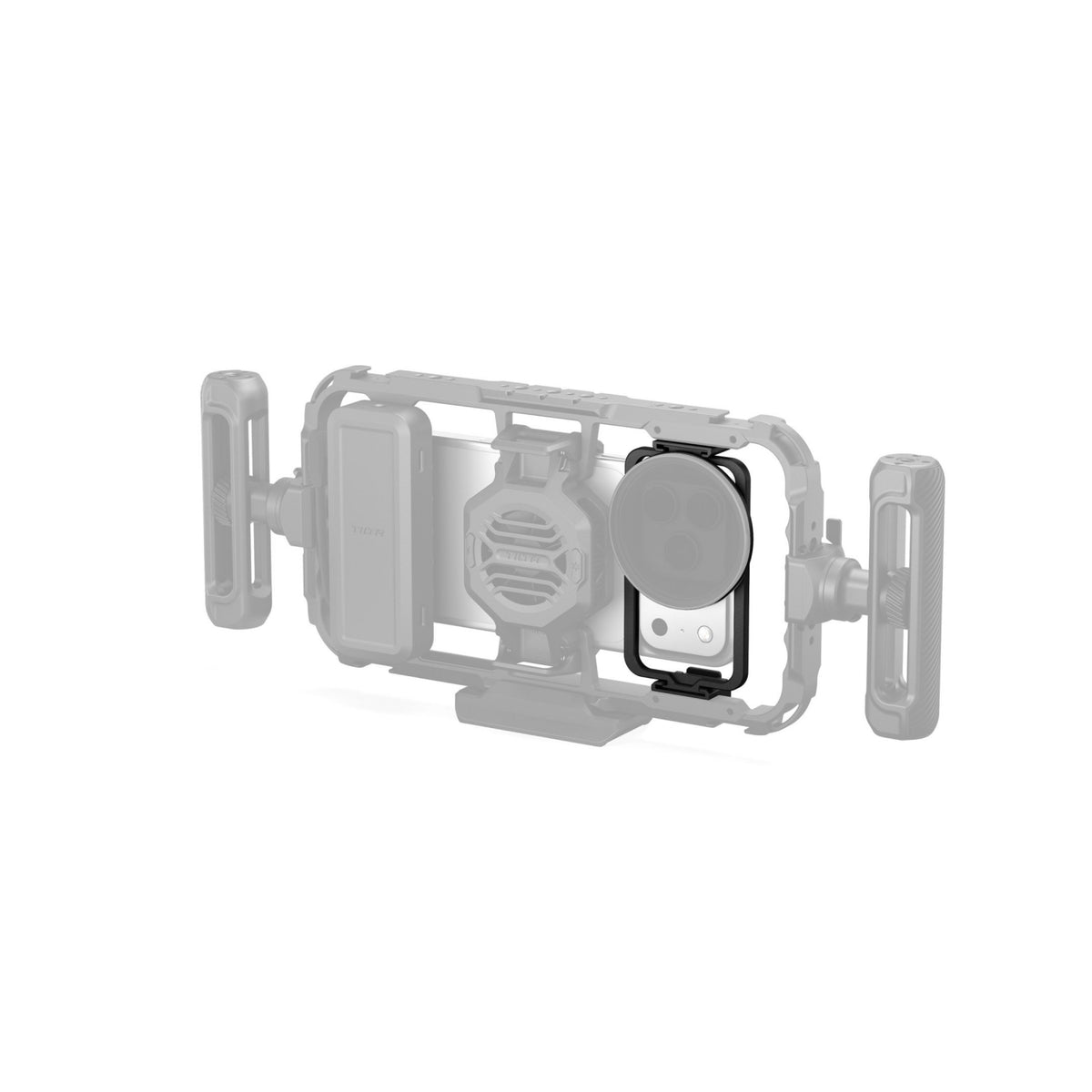 Soporte de bandeja de filtro magnético Khronos de 58 mm para funda universal de smartphone