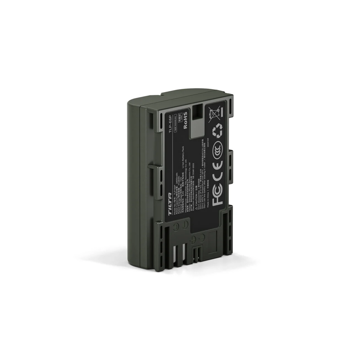 Tilta LP-E6P Akku mit USB-C Eingang (2400 mAh) für Canon Kameras
