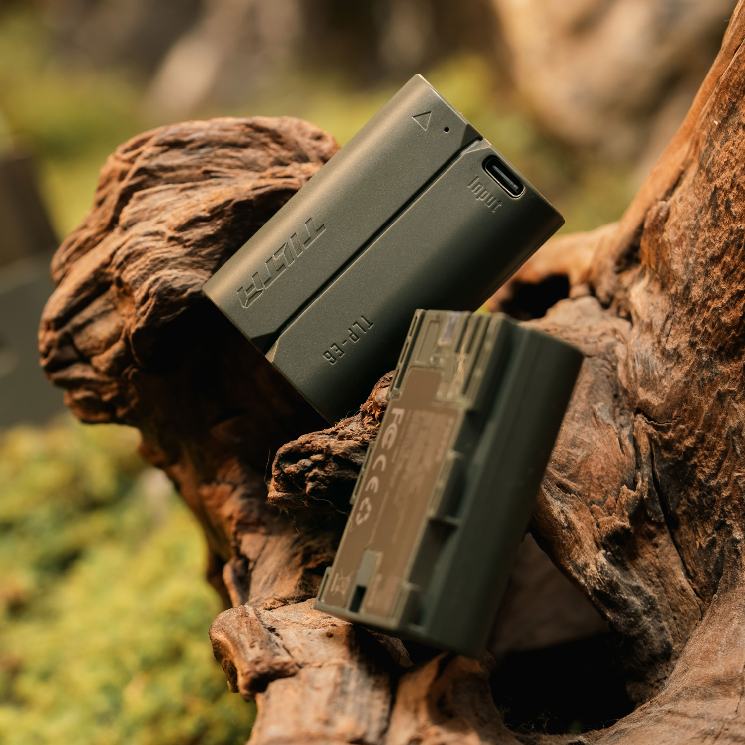 Batterie Tilta LP-E6P avec entrée USB-C (2400 mAh) pour appareils photo Canon