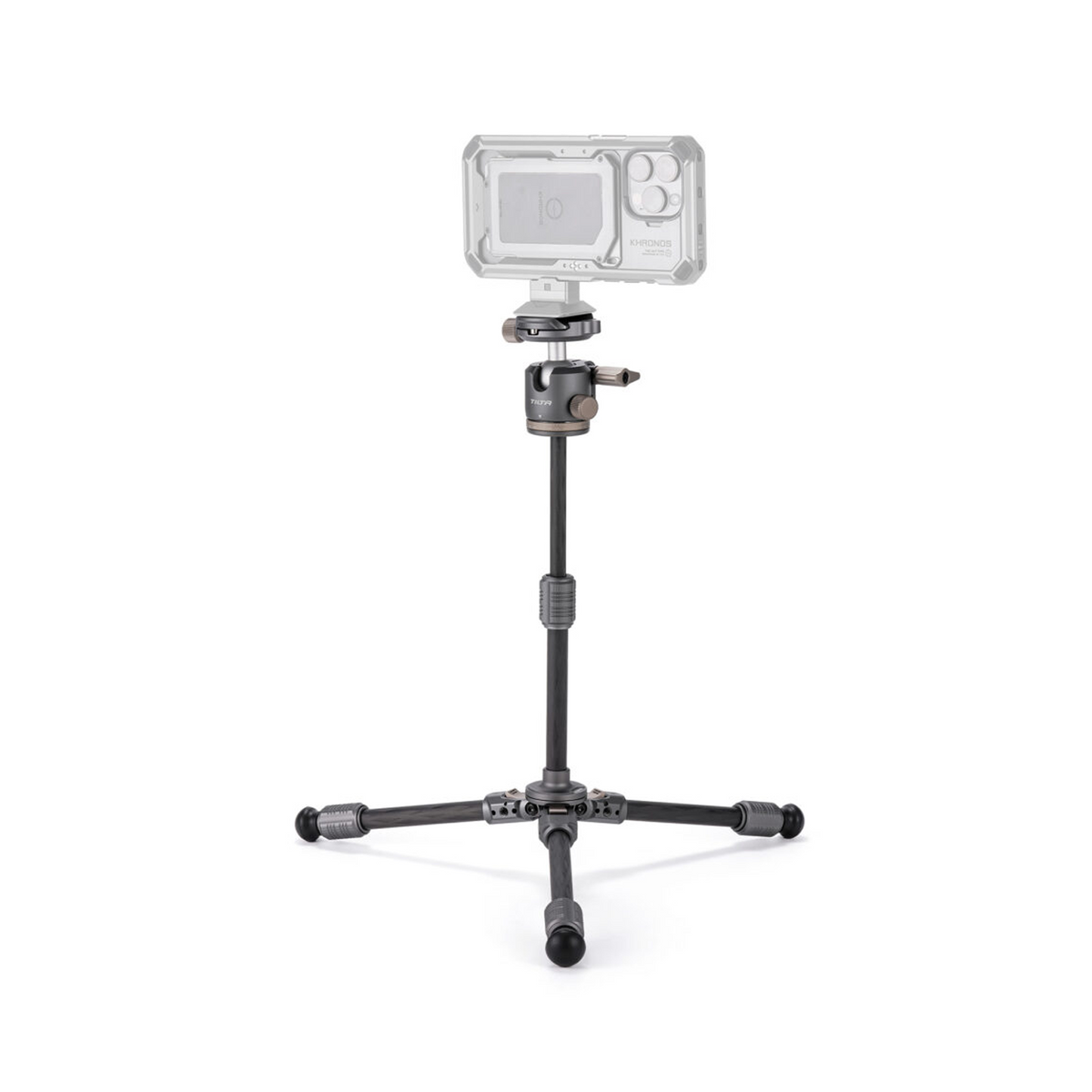 Tilta BT03E Tabletop Ball Head with 1-Stage Carbon Fiber Tripod Legs (3KG) Extendable Edition