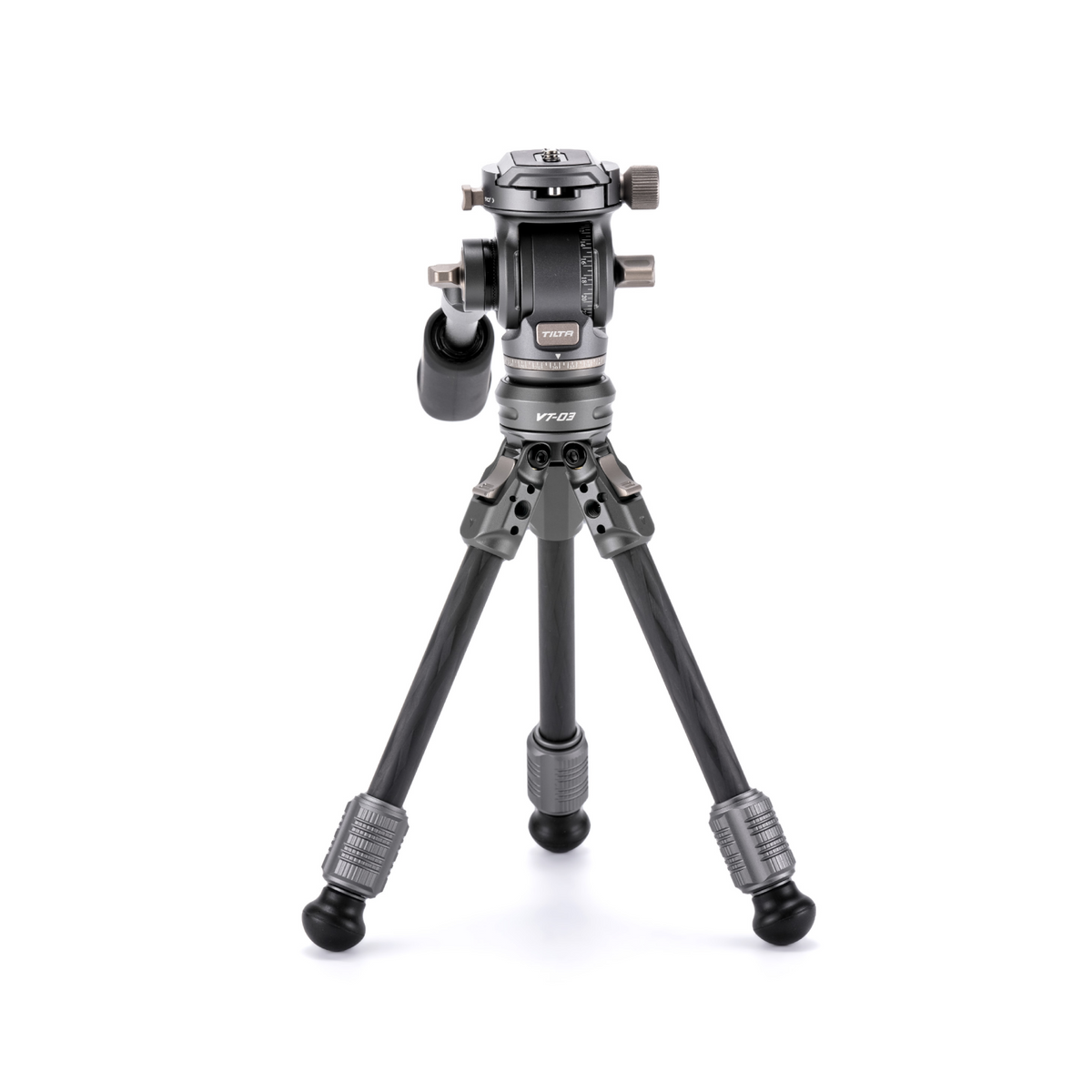 Tilta Tabletop Video Fluid Head with 1-Stage Carbon Fiber Tripod Legs (3KG)