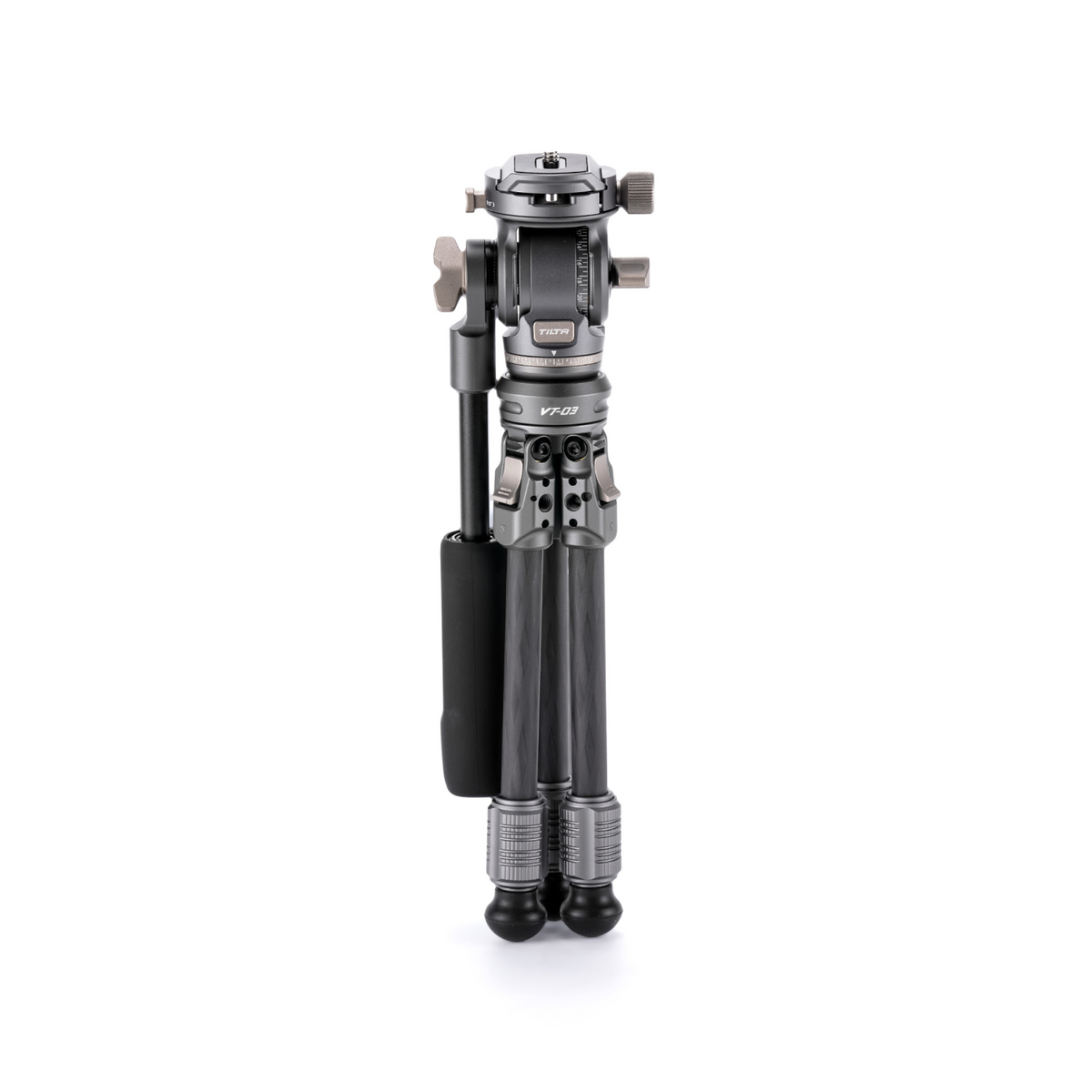 Tilta Tabletop Video Fluid Head with 1-Stage Carbon Fiber Tripod Legs (3KG)