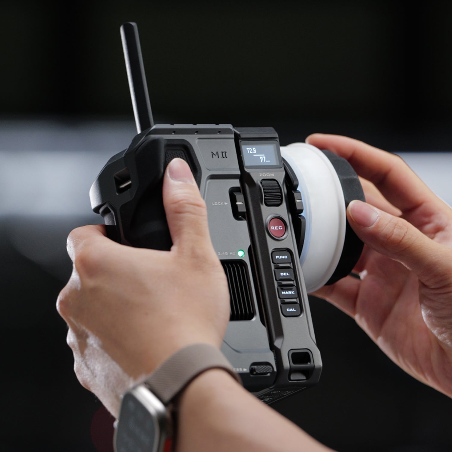 Extended Hand Wheel for Nucleus-M II FIZ Hand Unit