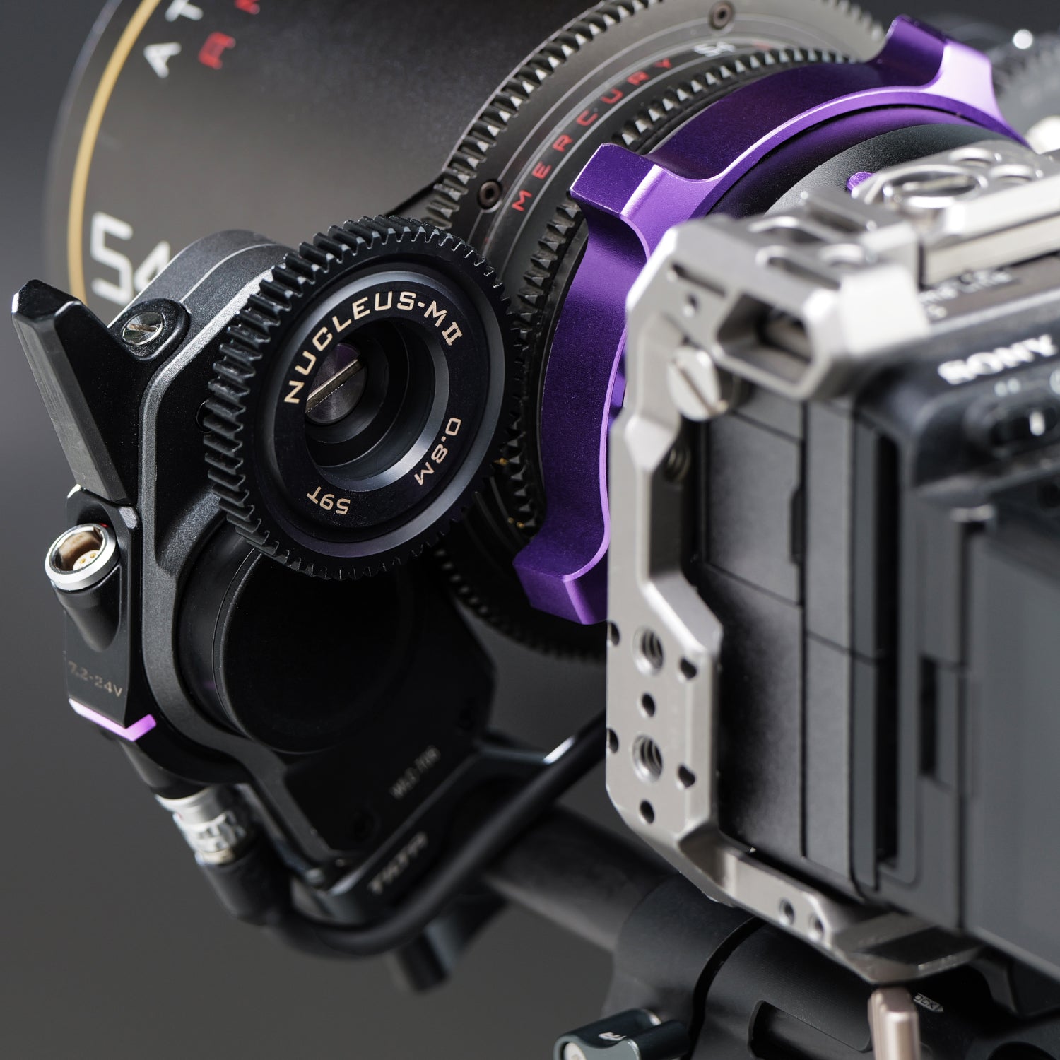 Nucleus-M II Extended Mod-Motor-Getriebe