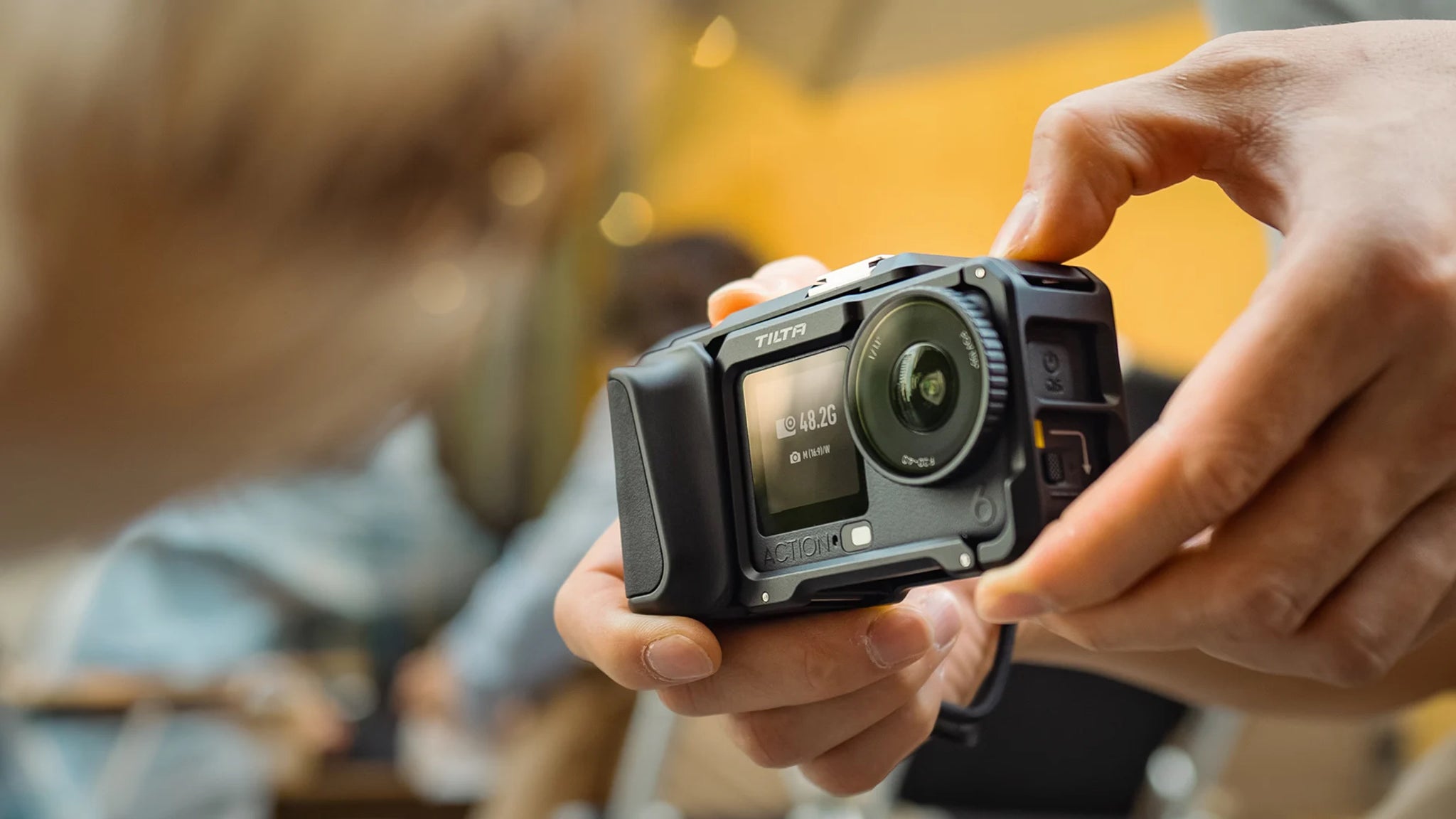 Cage de caméra pour kit DJI Osmo Action 6 Street Snap