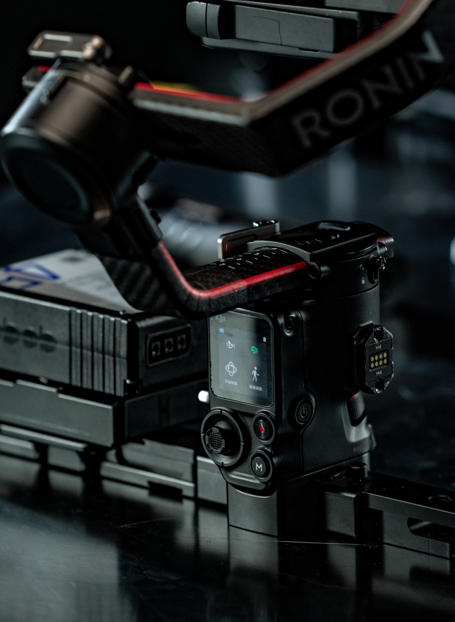 Soporte de fuente de alimentación de doble mango para DJI Ronin