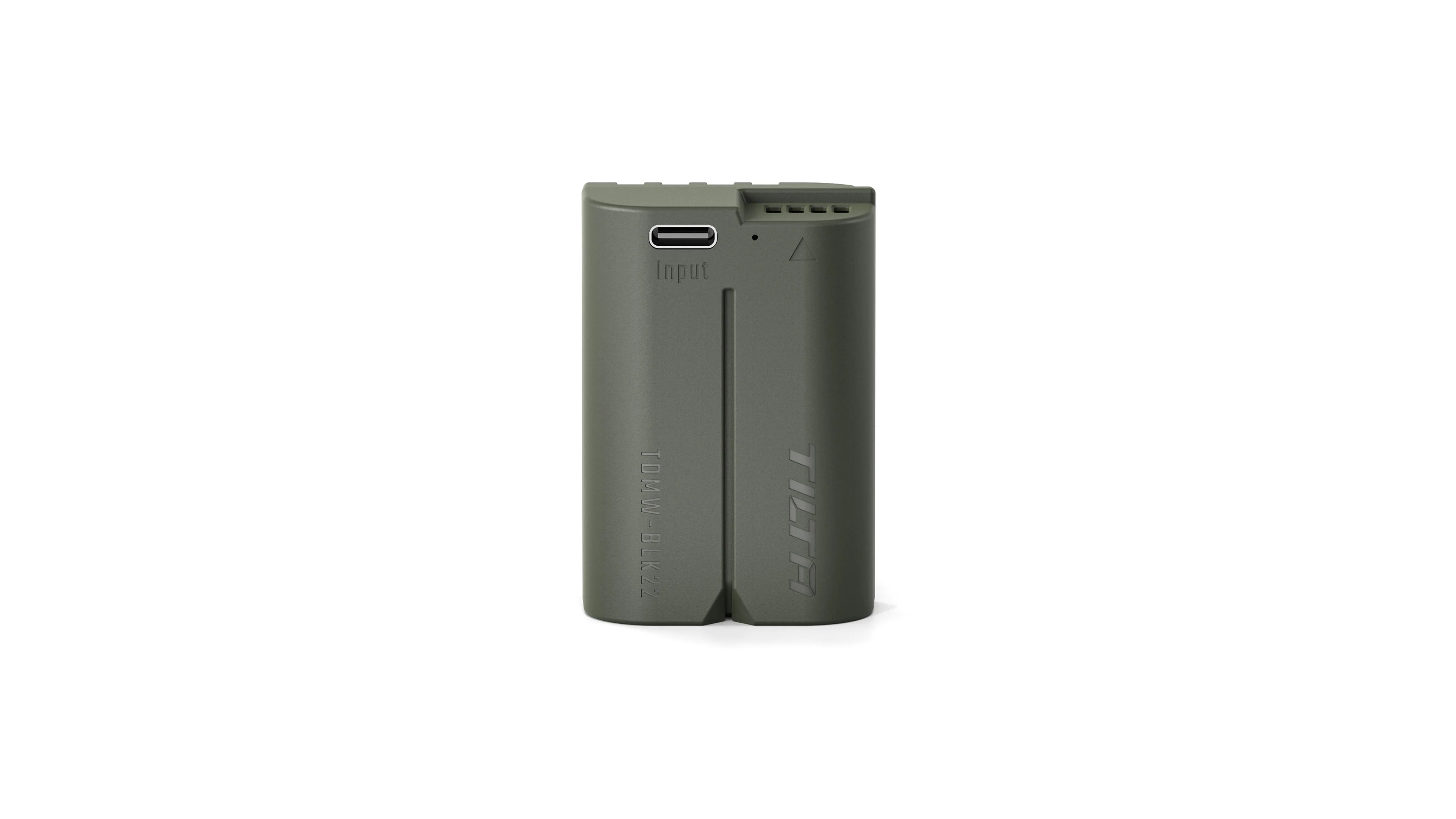 Batería Tilta DMW-BLK22 con entrada USB-C (2400mAh) para cámaras Panasonic – Verde