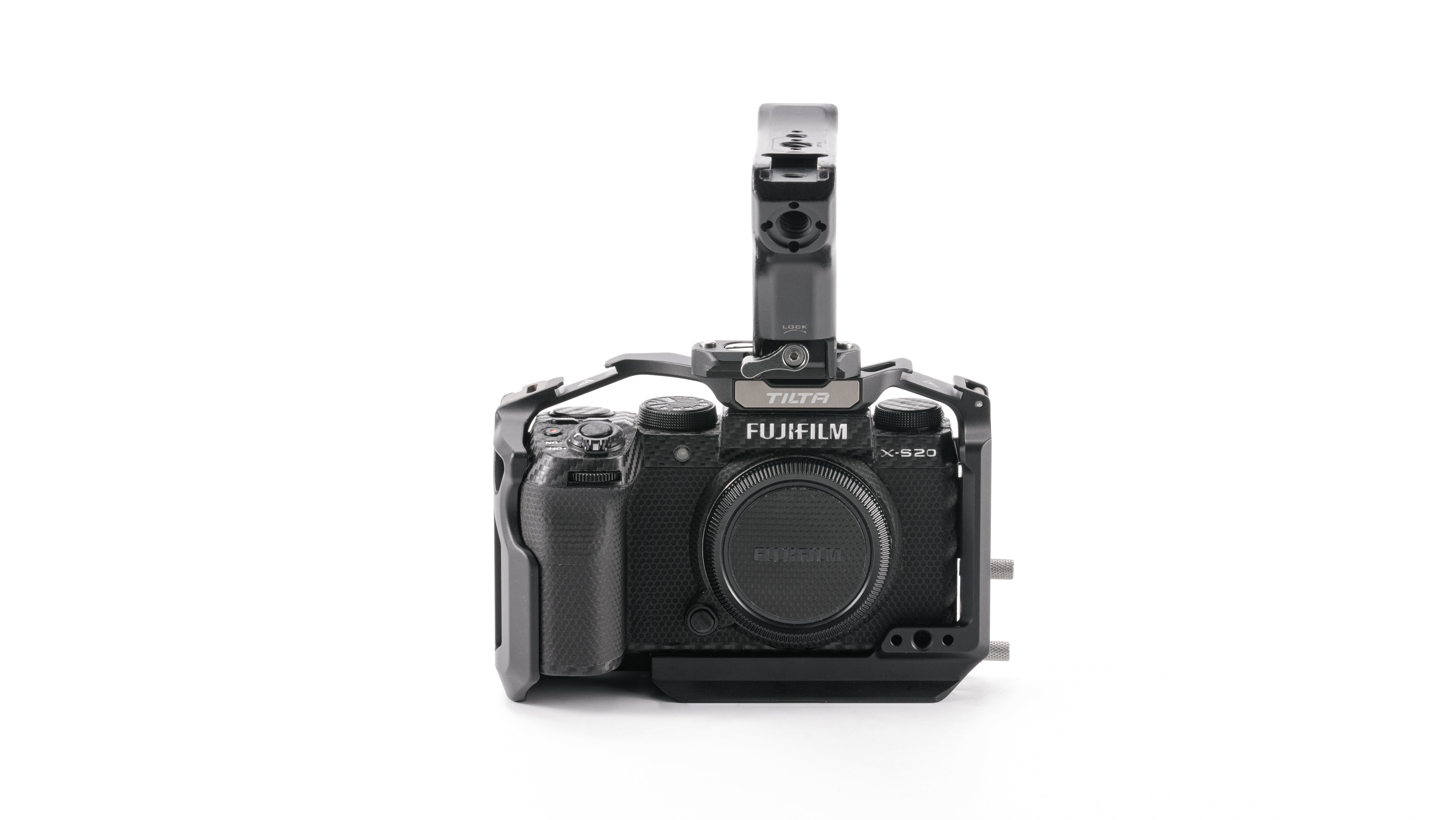 Kamerakäfig für Fujifilm X-S20 Basic Kit - Schwarz