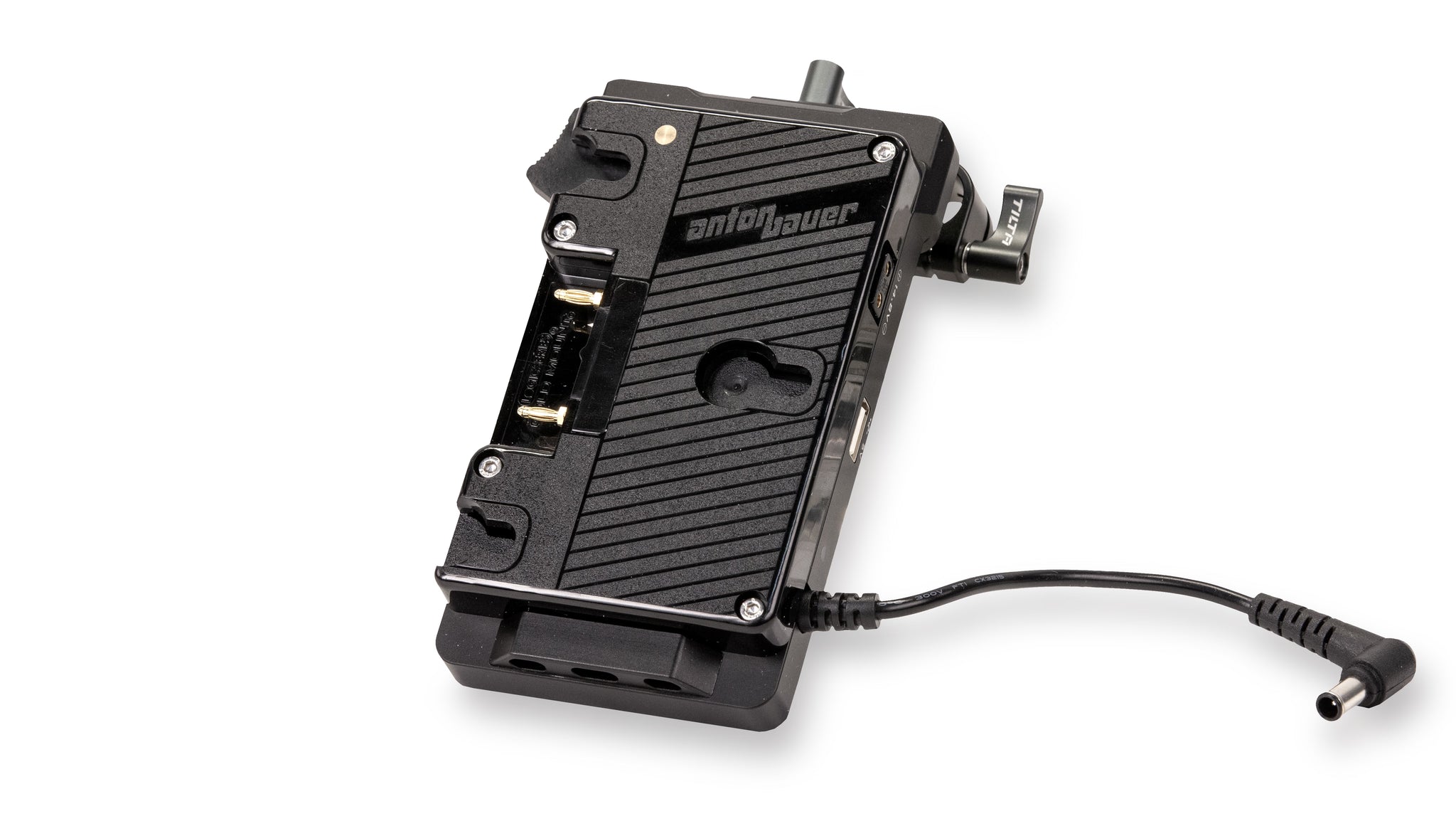 #battery plate_gold mount