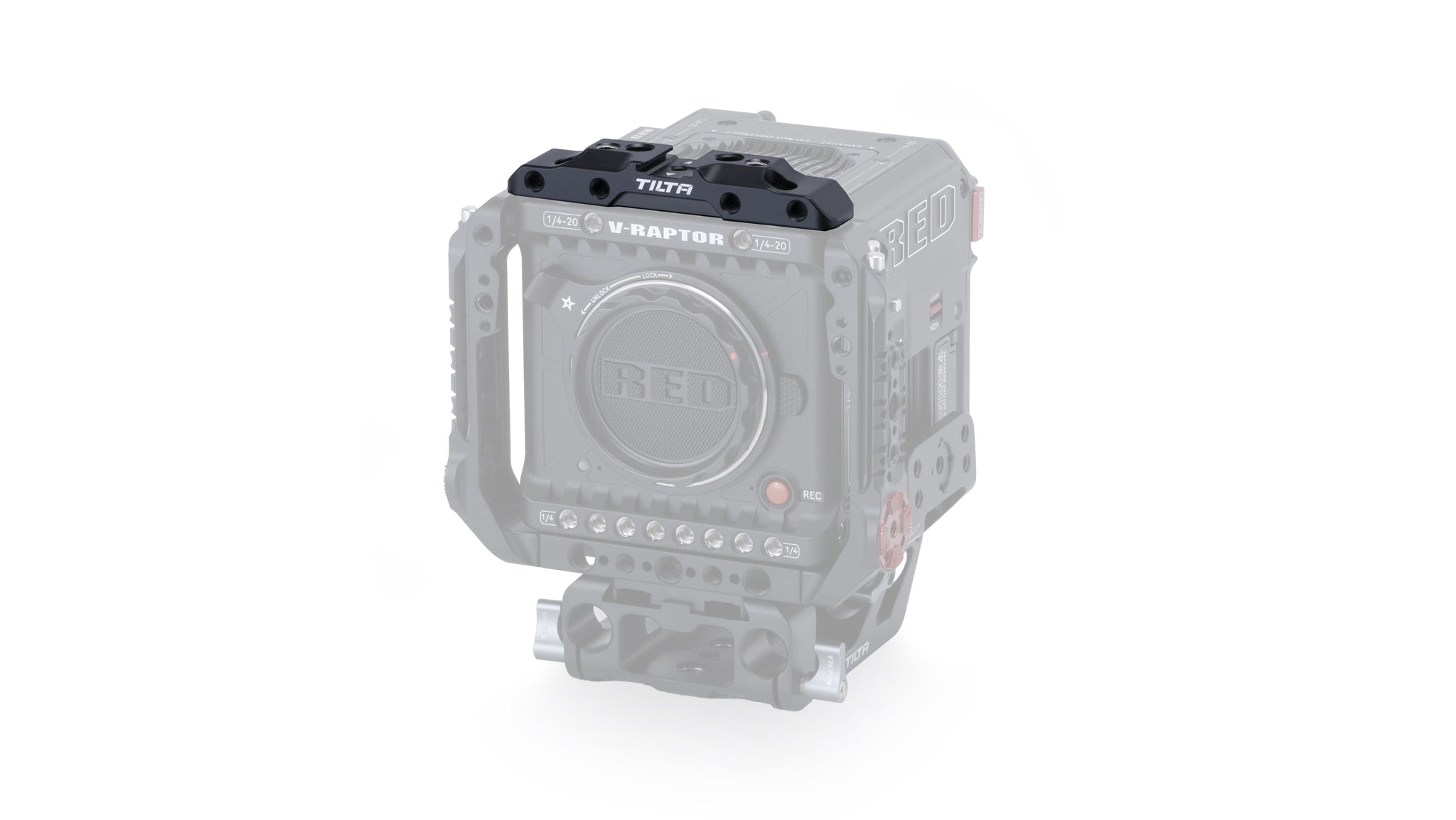 Placa frontal superior para RED V-RAPTOR  