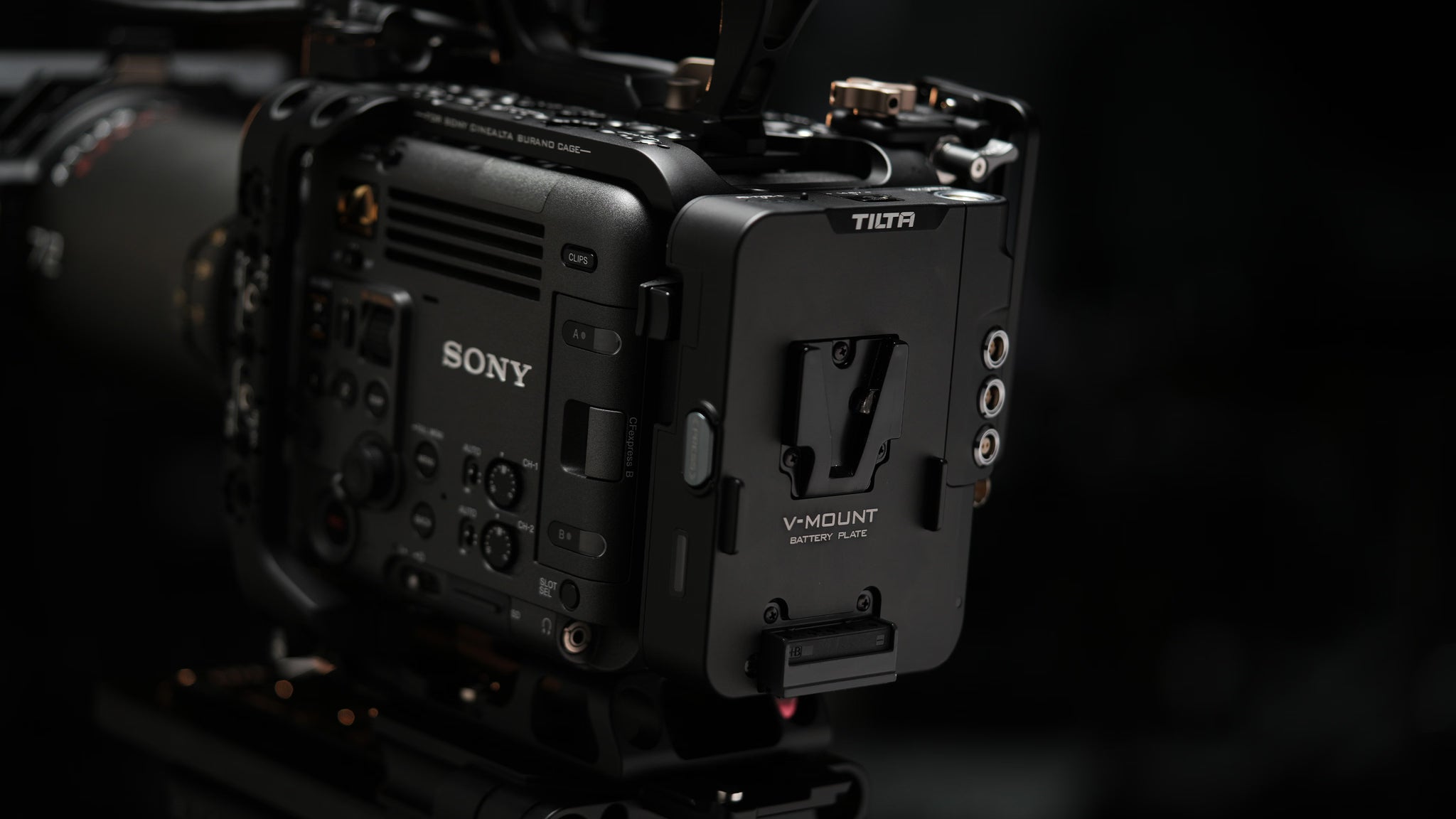 Plaque de batterie pour Sony BURANO