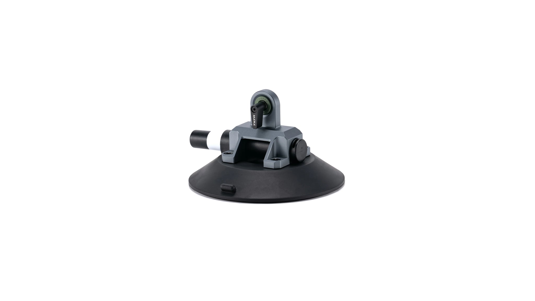 Suction Cup (6″)  with Rosette Mounting Bracket - Titanium Grey