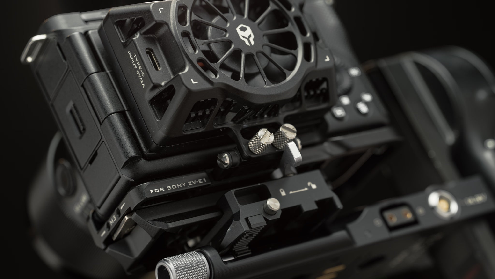 Placa base Arca para Sony ZV-E1 - Negro