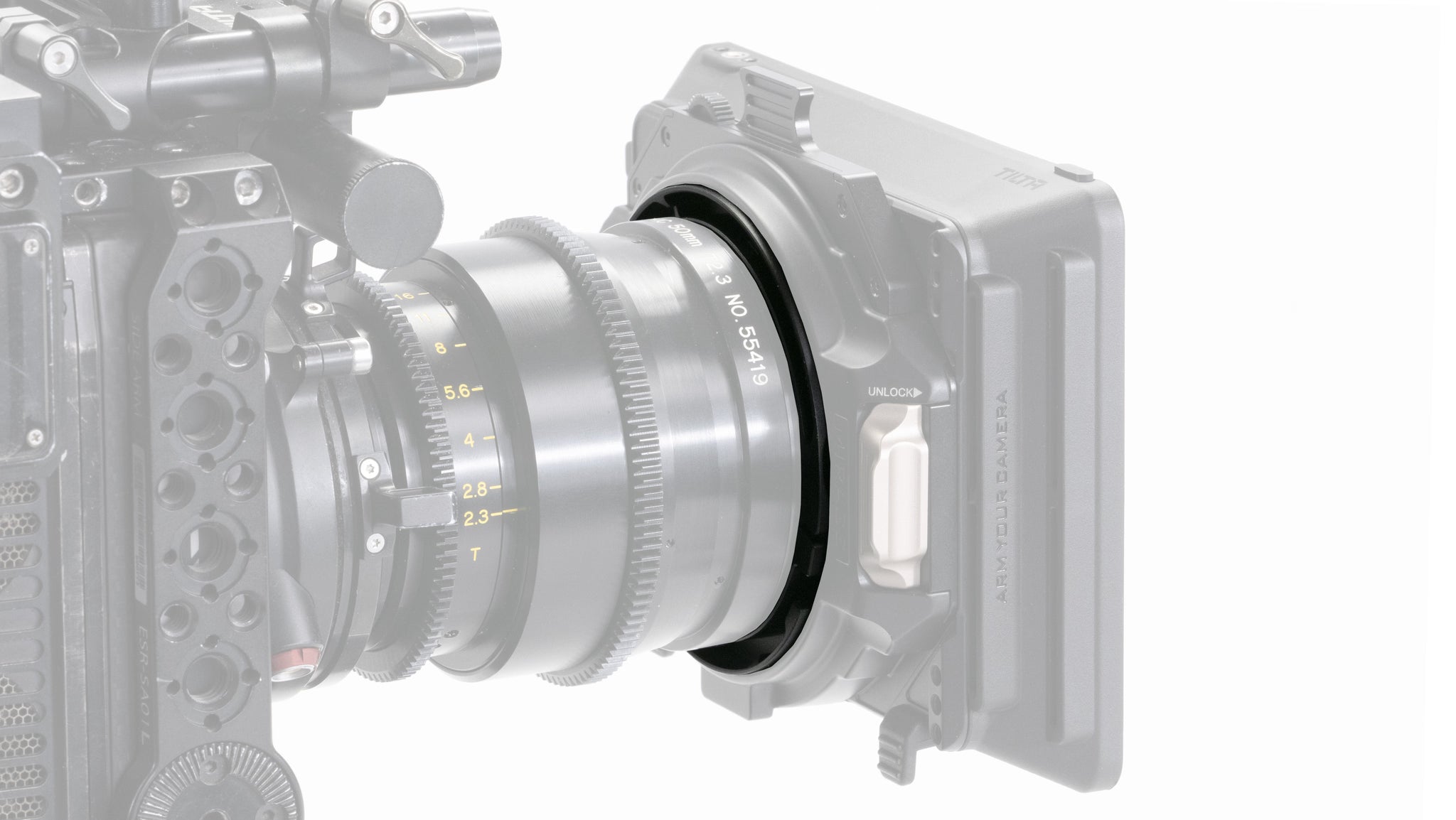 80mm Cinema-Adapterring für Tilta Mirage