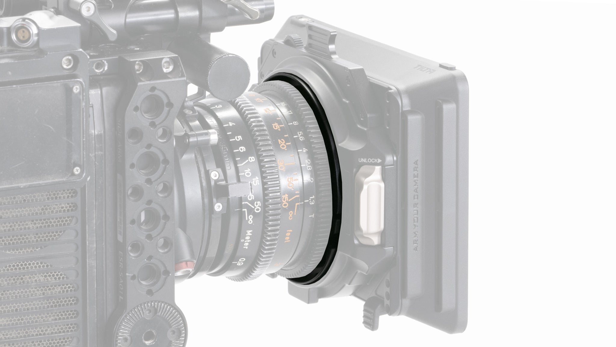 80mm Cinema-Adapterring für Tilta Mirage