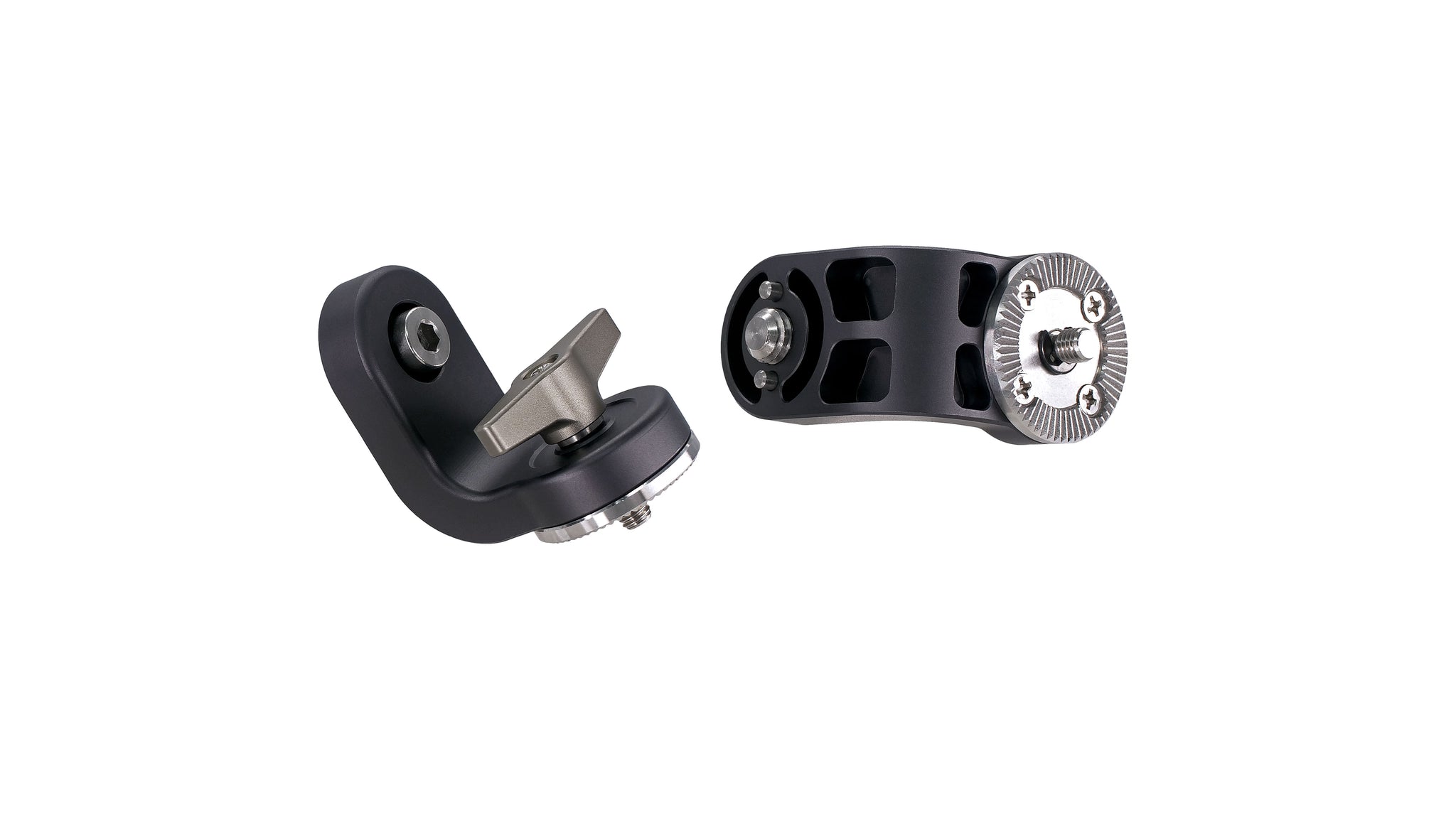 Nucleus-M Handgriff auf Arri Standard Rosetten-Adapter