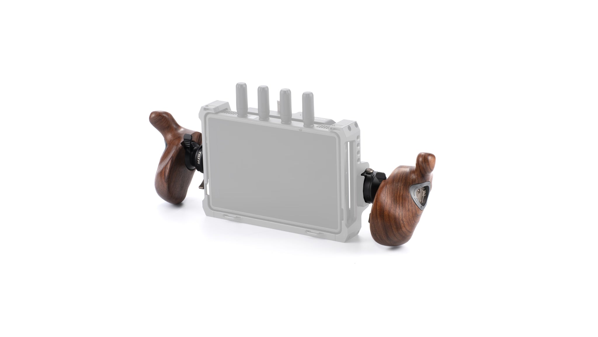 Tilta Advanced Side Wooden Handle Type IX - Black (One Pair)