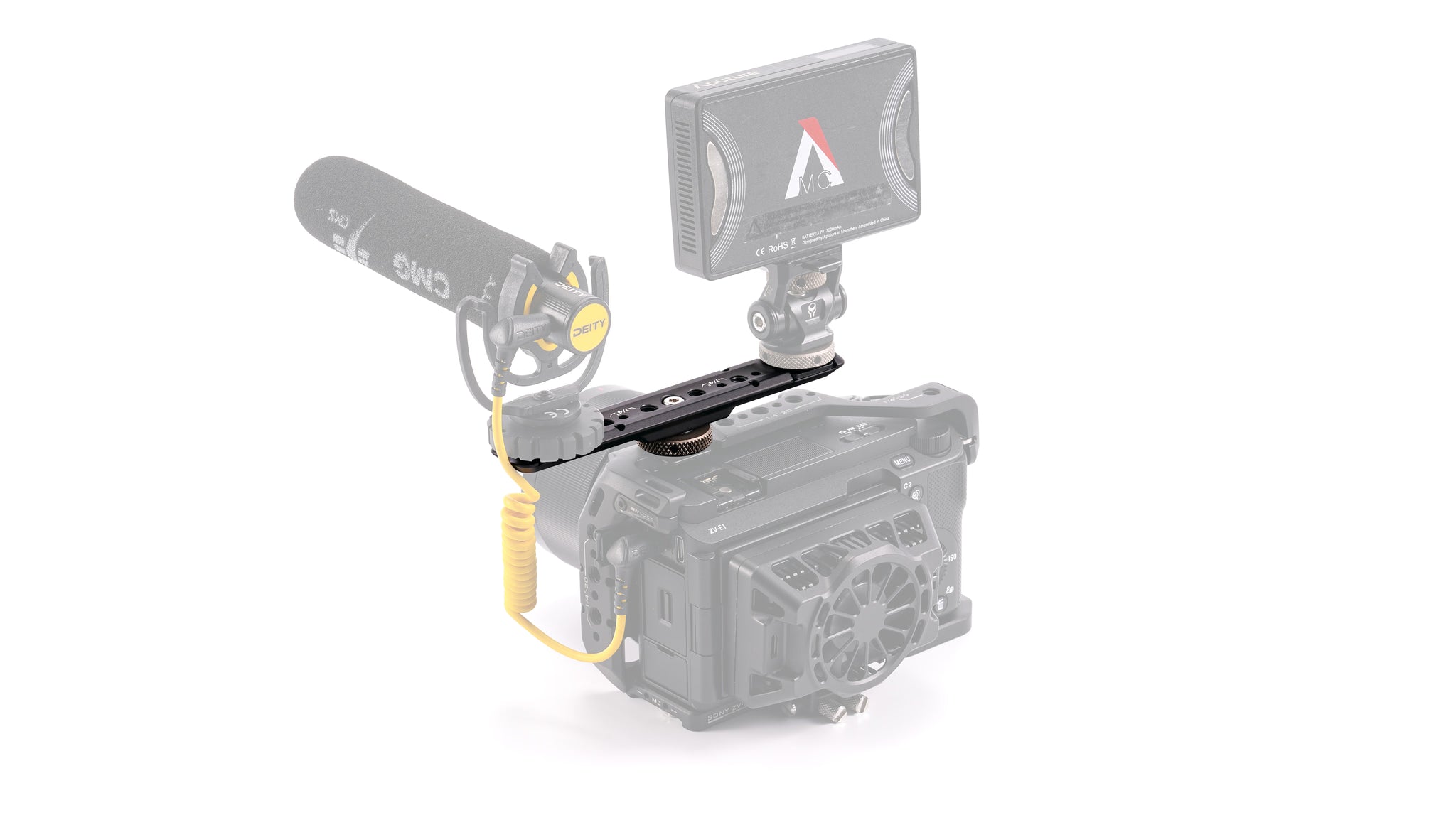 Tilta Cold Shoe Expanded Bracket - Black
