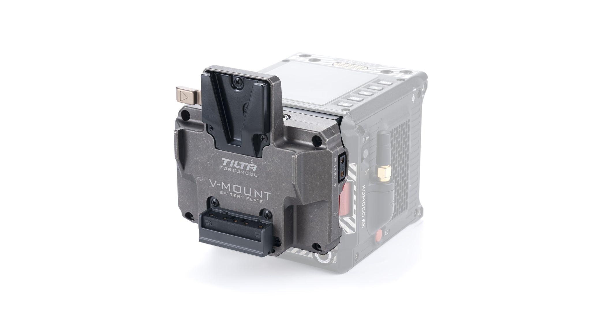 Duale Canon BP auf V-Mount Adapterplatte für RED Komodo (Vertikal)