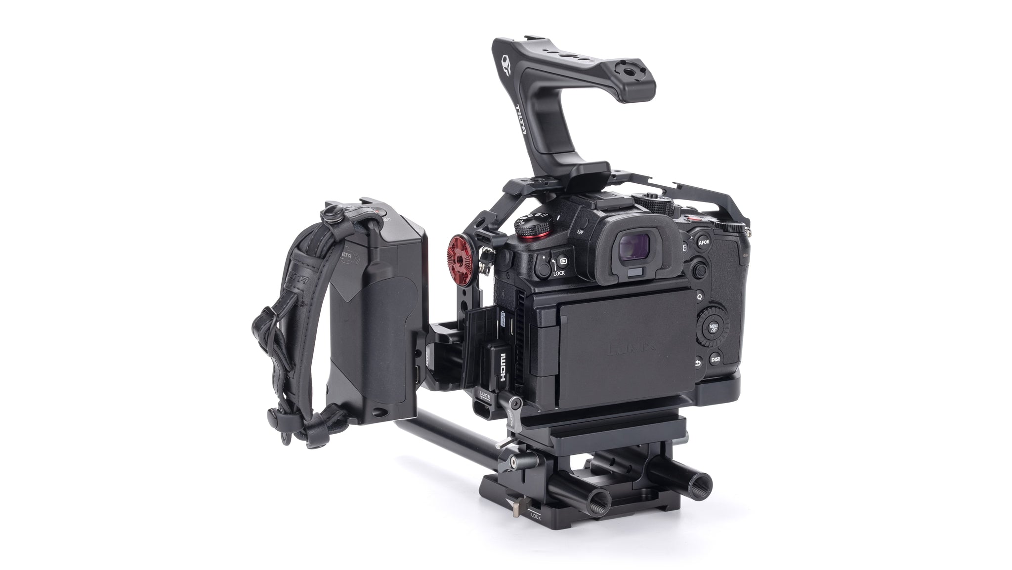 Kamerakäfig für Panasonic GH6 Pro Kit – Schwarz