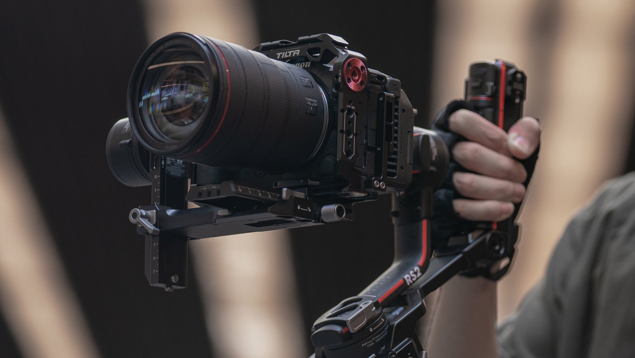 Kamerakäfig für Canon R5C Basis-Kit - Schwarz