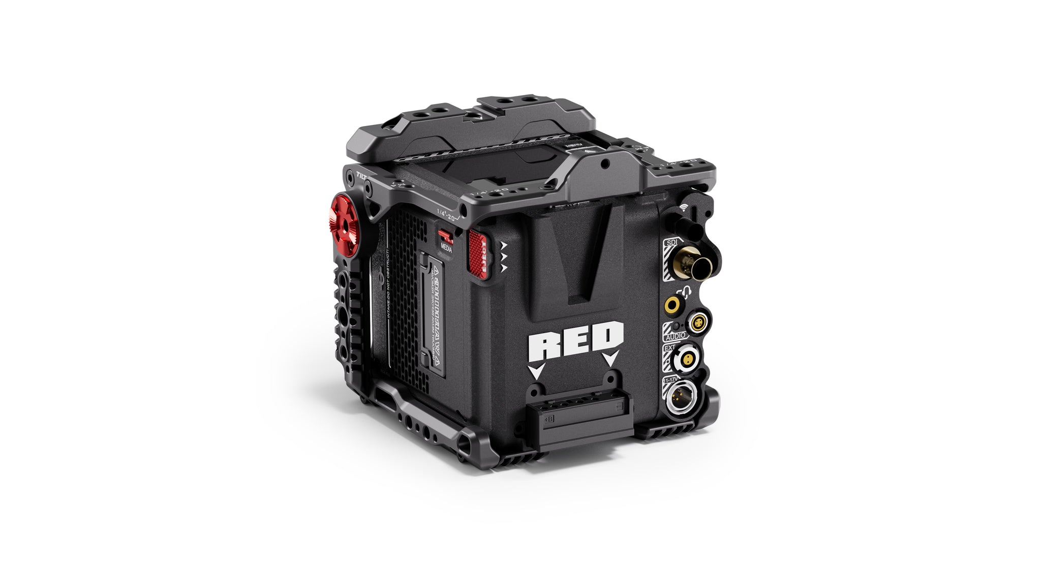 Vollständiger Kamera-Cage für RED KOMODO-X – Schwarz