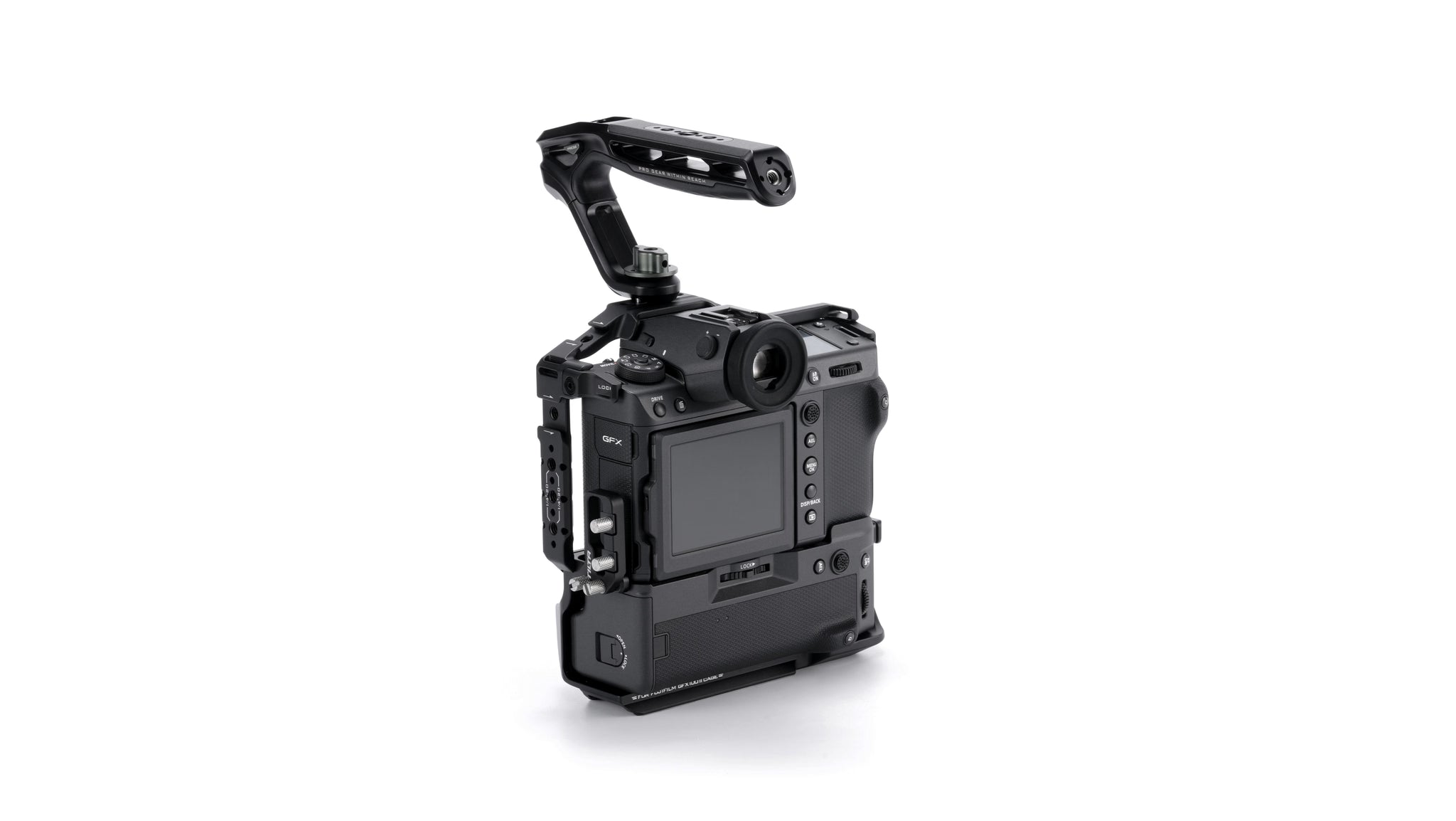 Jaula para cámara para kit ligero Fujifilm GFX100 II - Negro