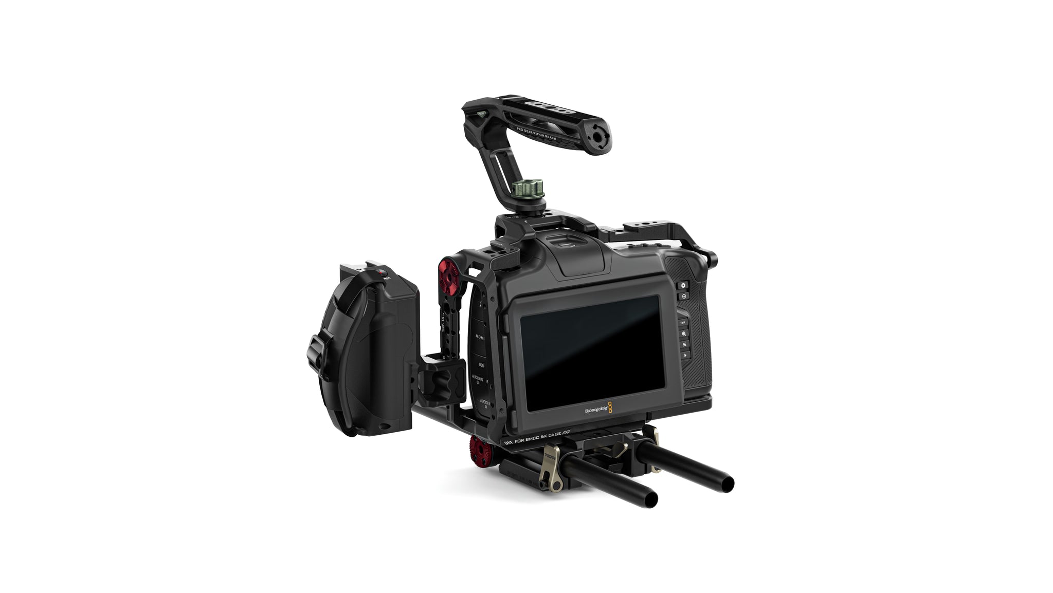 Kamerakäfig für BMCC 6K Advanced Kit - Schwarz