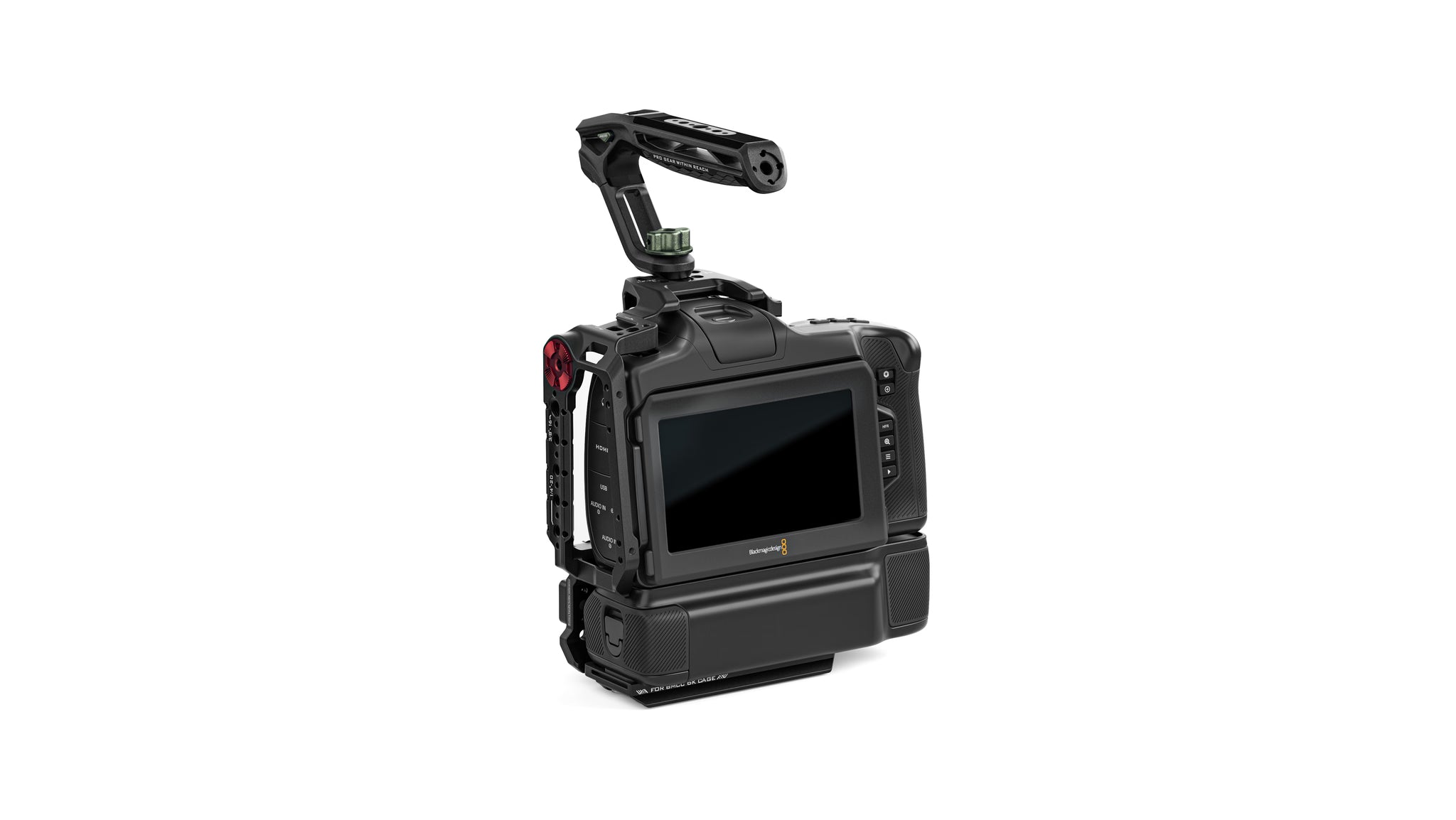 Kamerakäfig für BMCC 6K Basic Kit - Schwarz