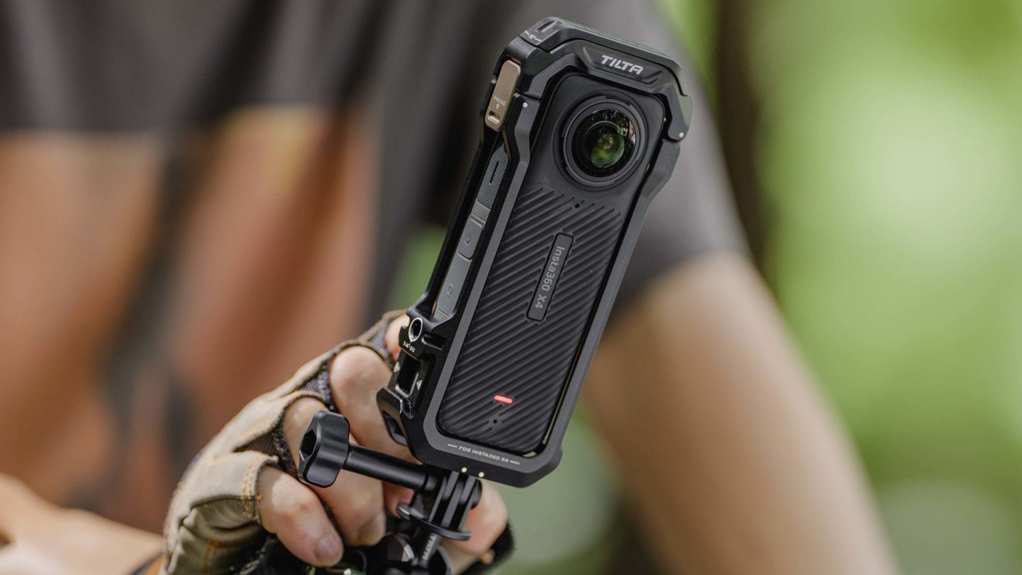 Vollständiger Kamerakäfig für Insta360 X4 – Schwarz
