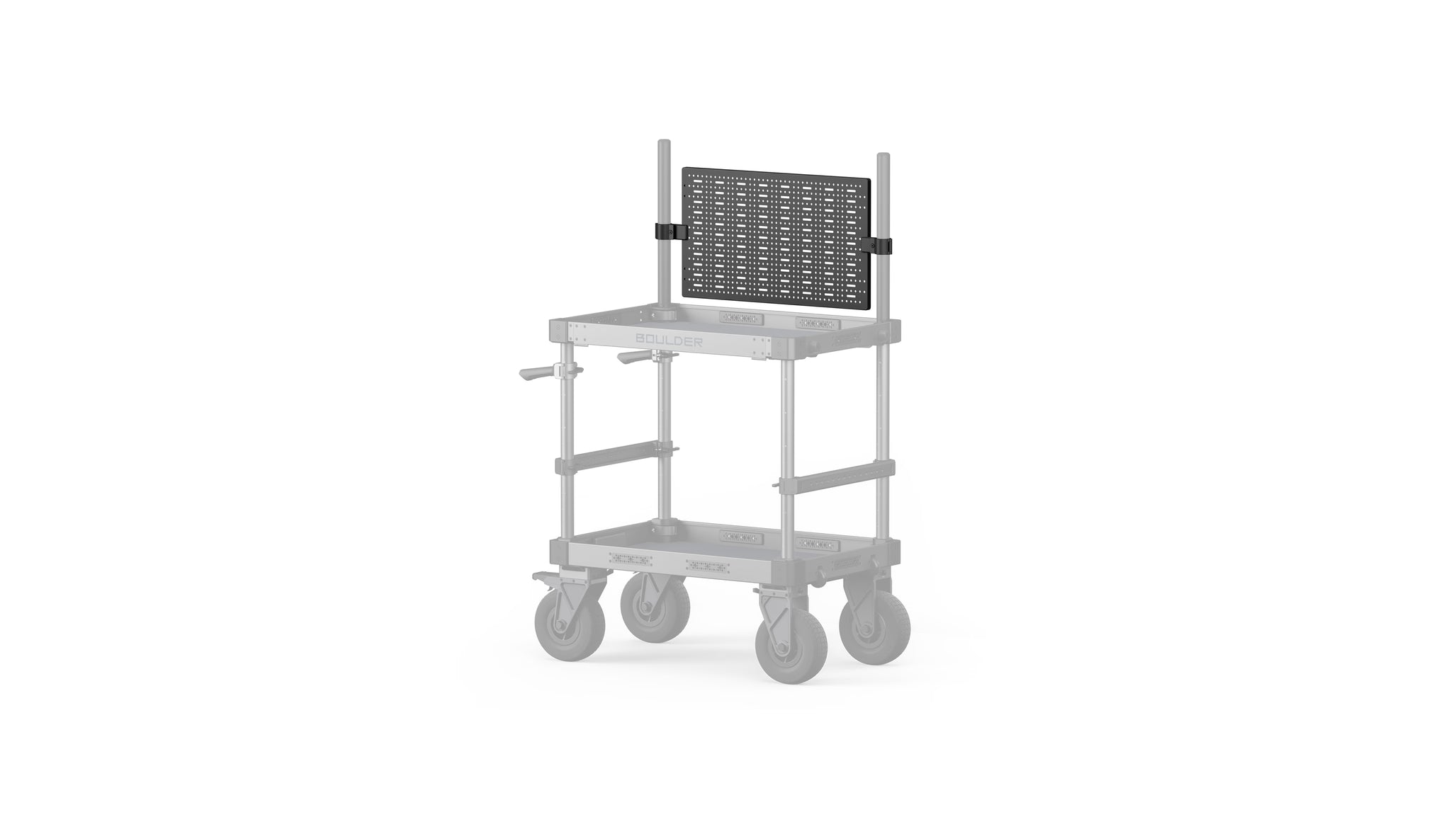 Metall-Lochplatte für Boulder Camera Cart
- Schwarz