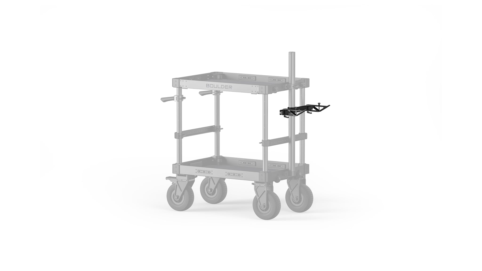 Tripod Holder for Boulder Camera Cart – Black