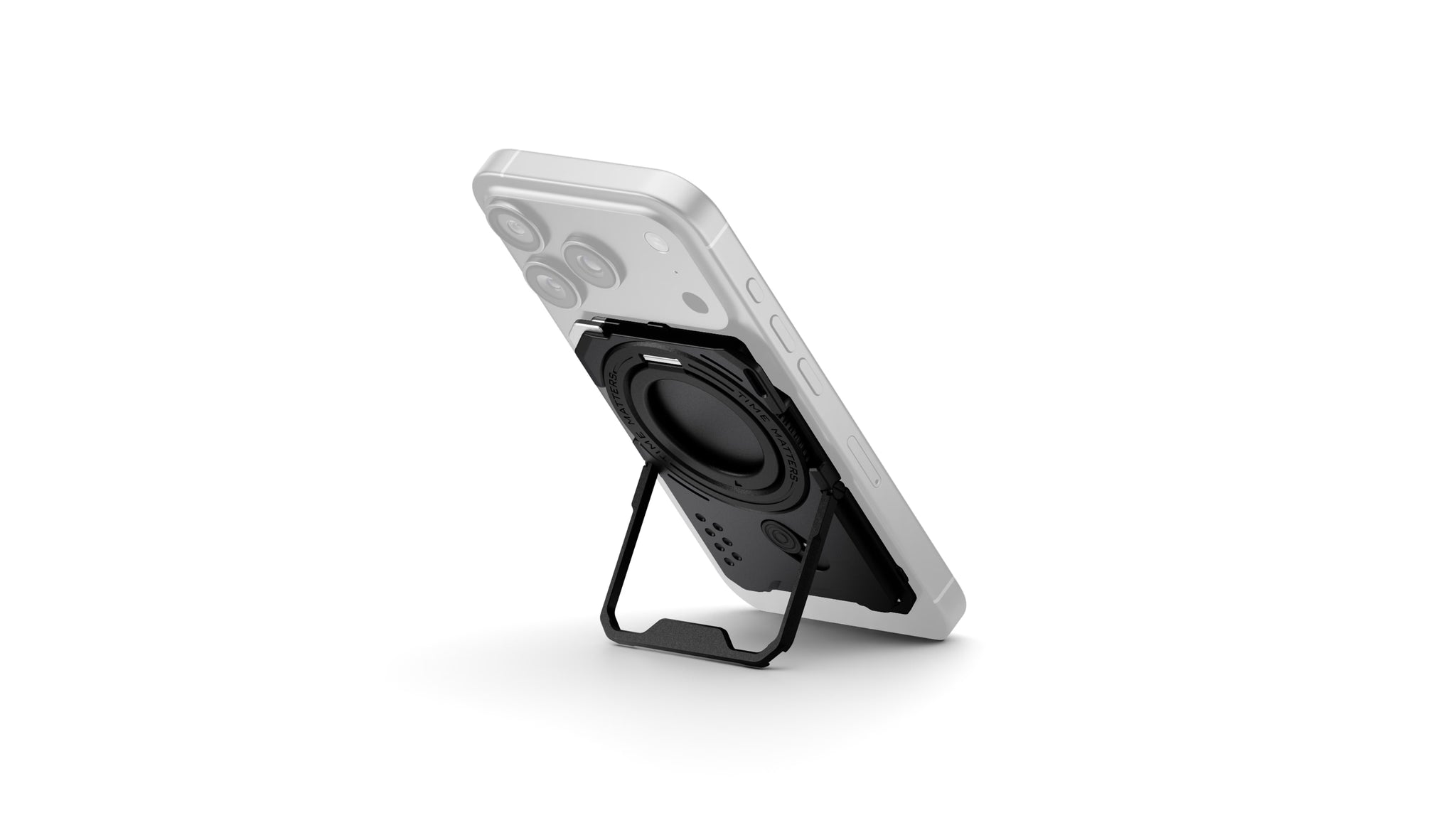 Plaque arrière magnétique multifonctionnelle Khronos pour iPhone 17 Pro/Pro Max